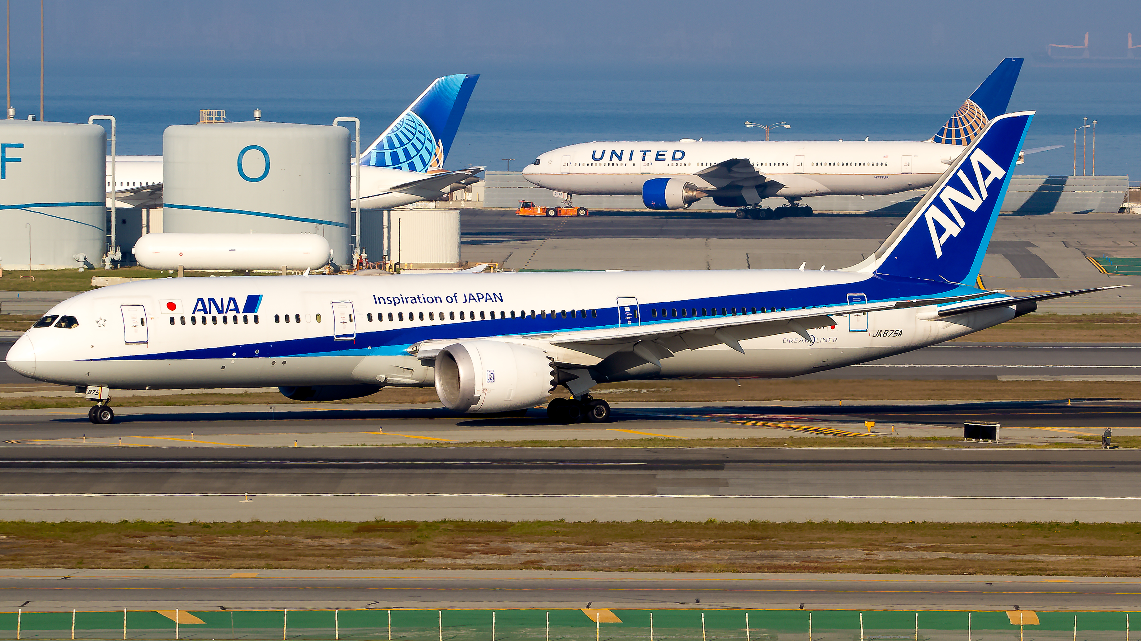 JA875A | All Nippon Airways Boeing 787-9 at SFO | AeroXplorer
