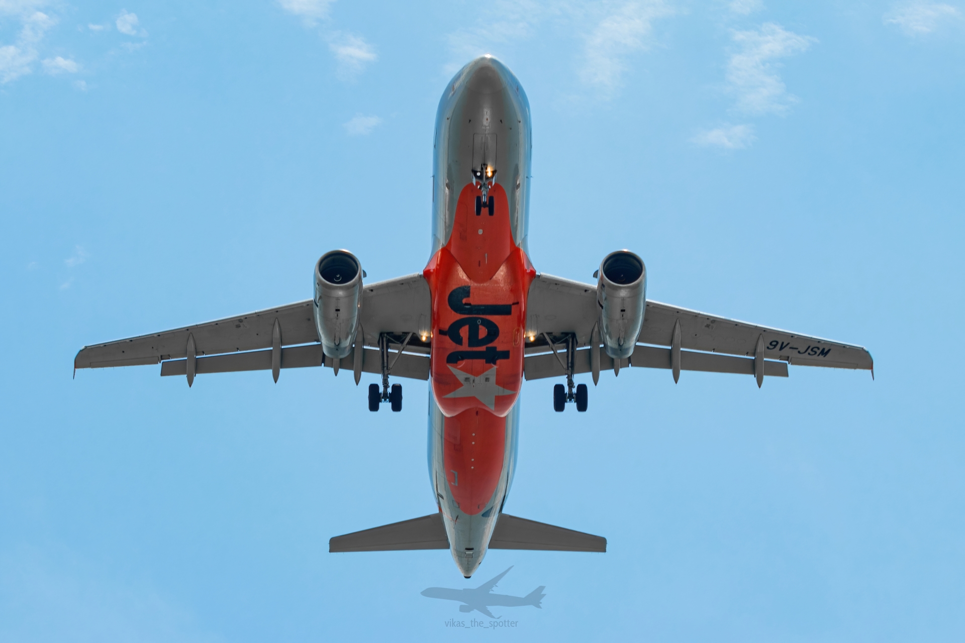 Full size: JetStar Asia Airbus A320 9V-JSM at Singapore-Changi Airport