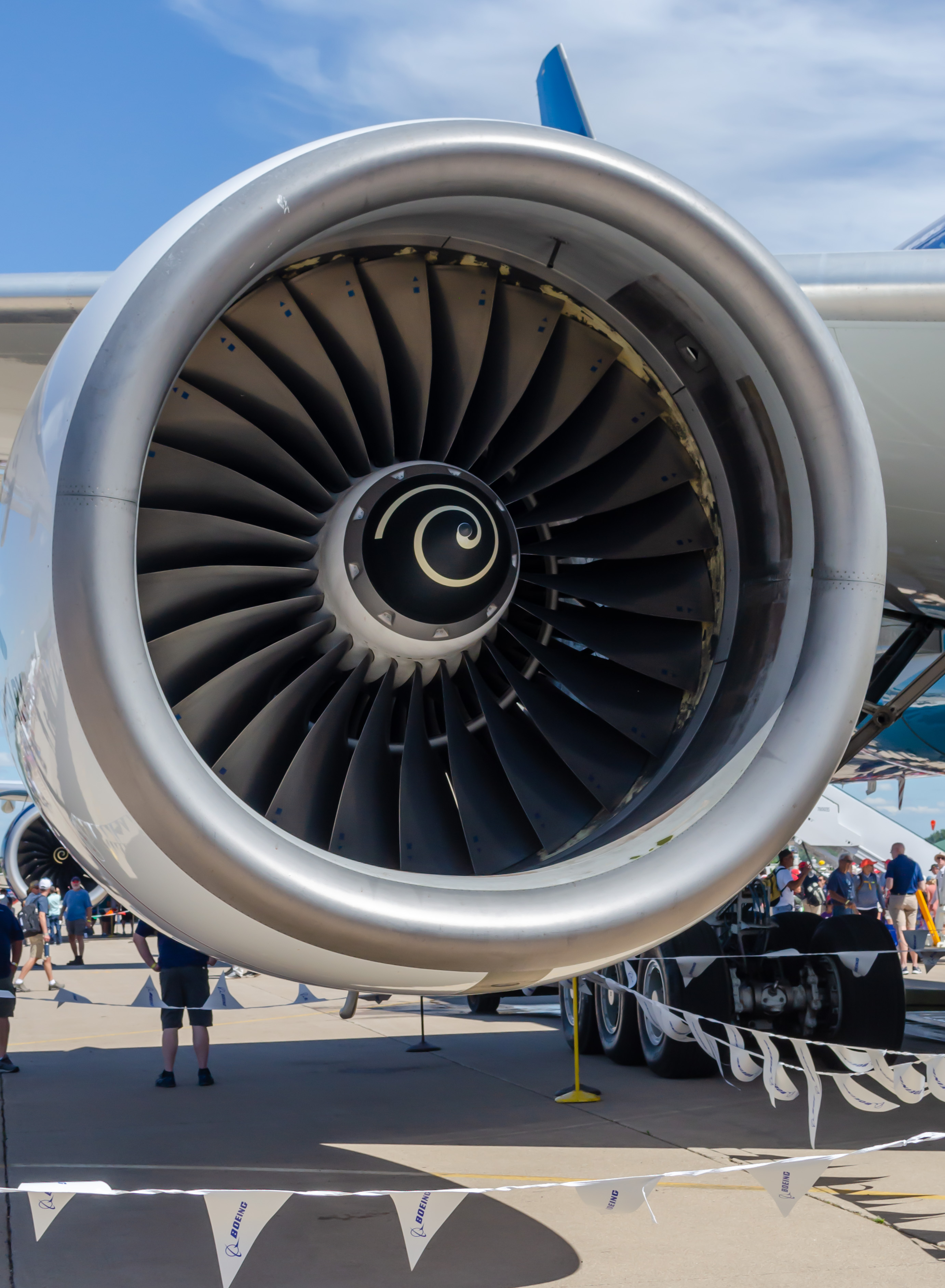 Full size: Boeing Boeing 777-200ER N861BC at Wittman Regional Airport