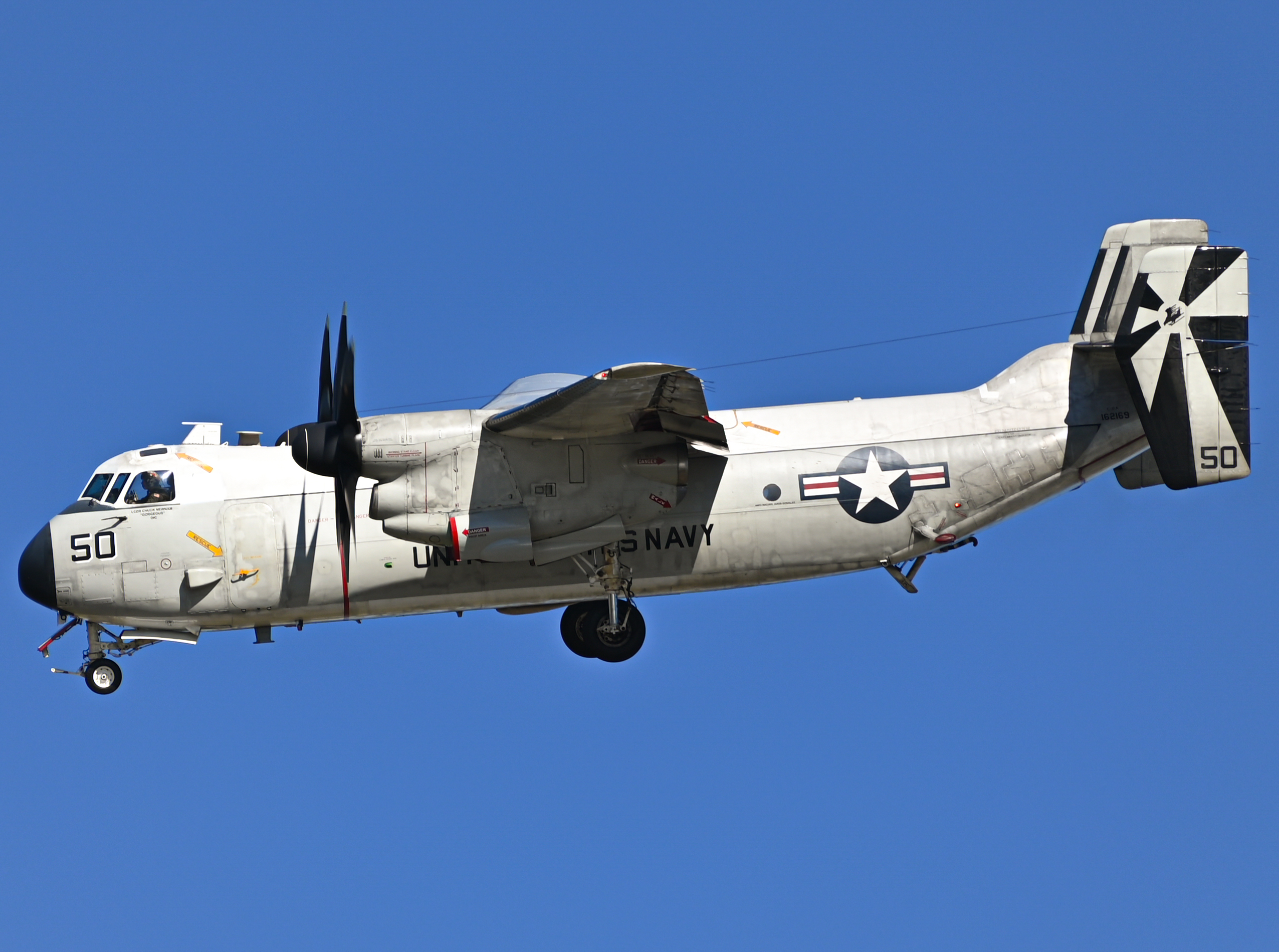 Full size: USN - United States Navy Grumman C-2 Greyhound 162169 at North Island NAS