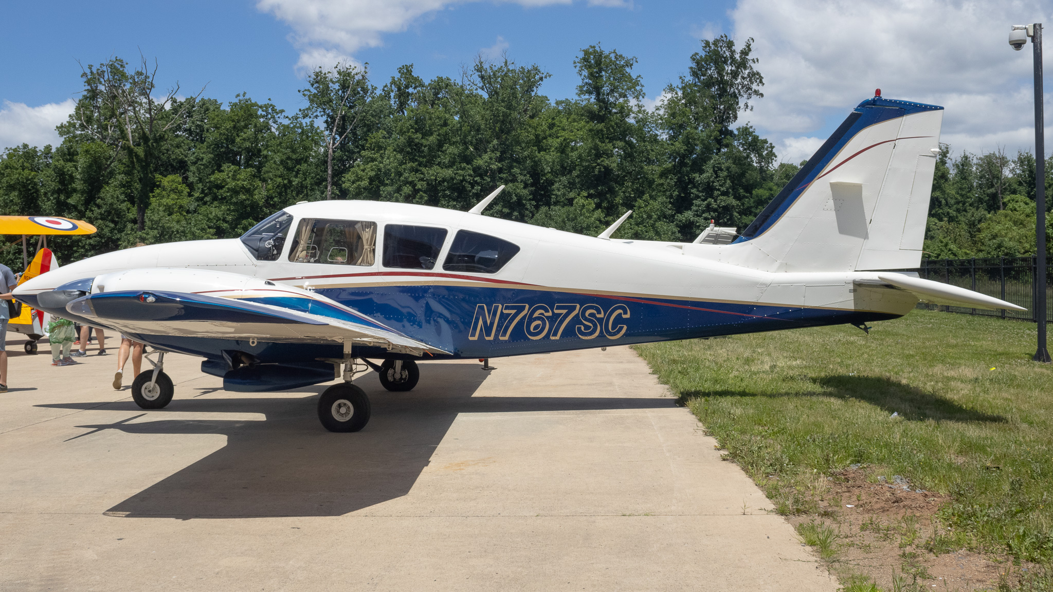 Full size: PRIVATE Piper PA-23 Aztec N767SC at Washington Dulles International Airport