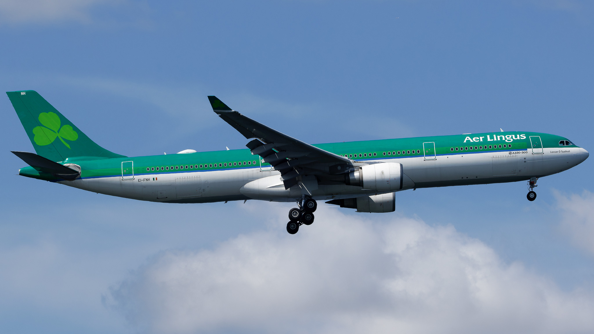 Full size: Aer Lingus Airbus A330-300 EI-FNH at John F. Kennedy International Airport