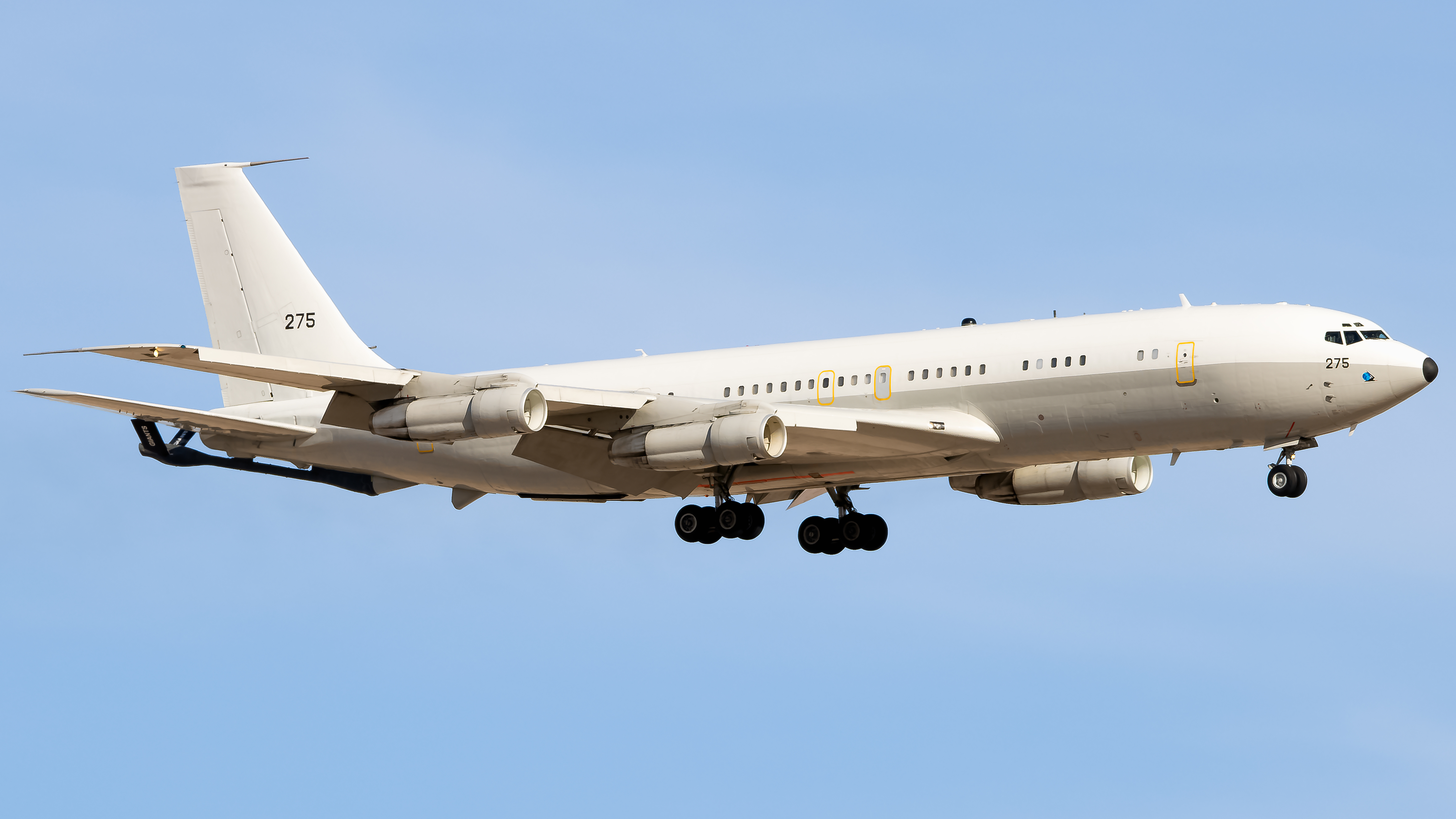 Full size: Israel Air Force Boeing KC707 275 at Nellis Air Force Base