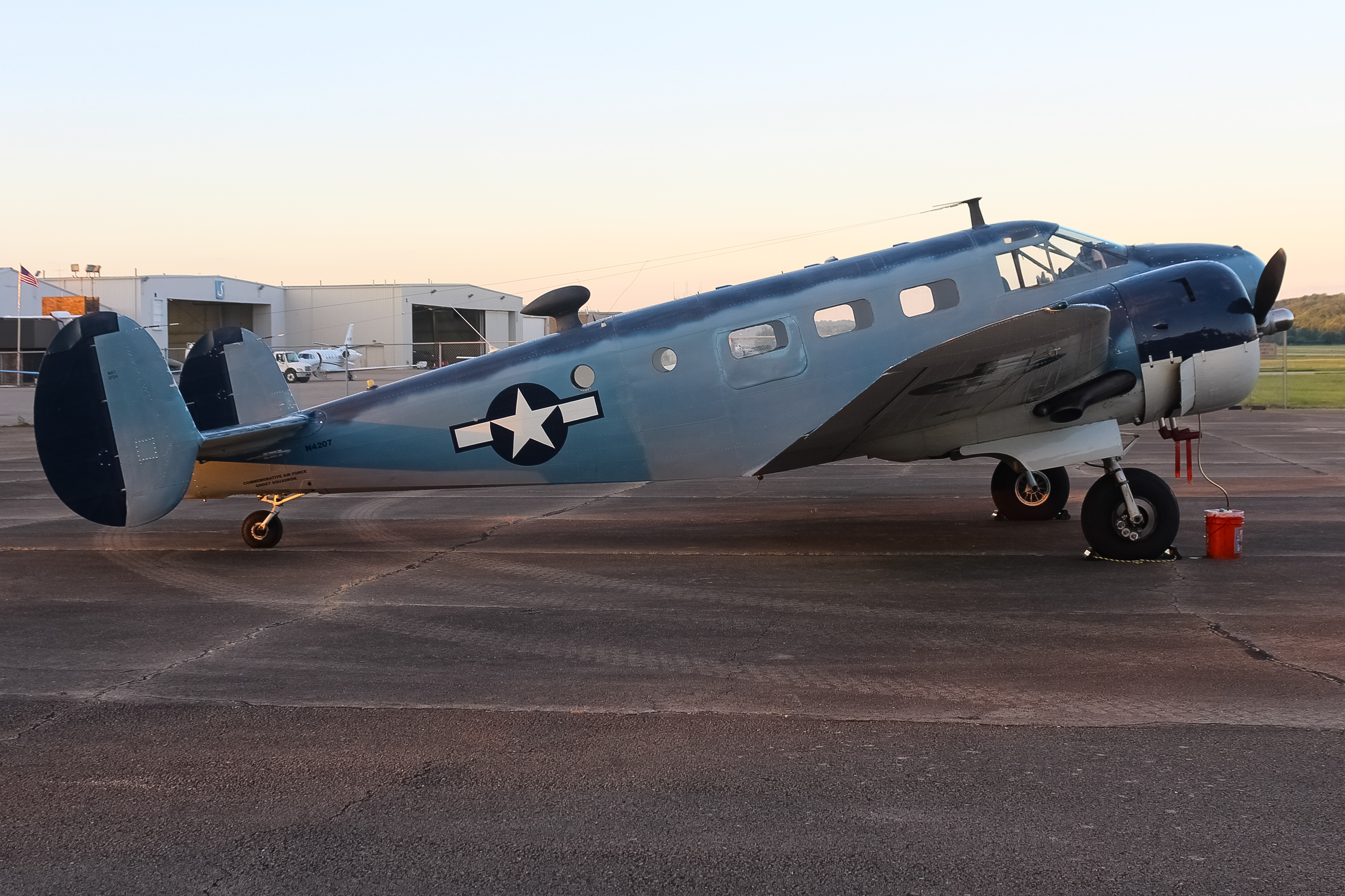 Full size: PRIVATE  Beech RC-45J N4207 at Cincinnati Municipal Airport/Lunken Field
