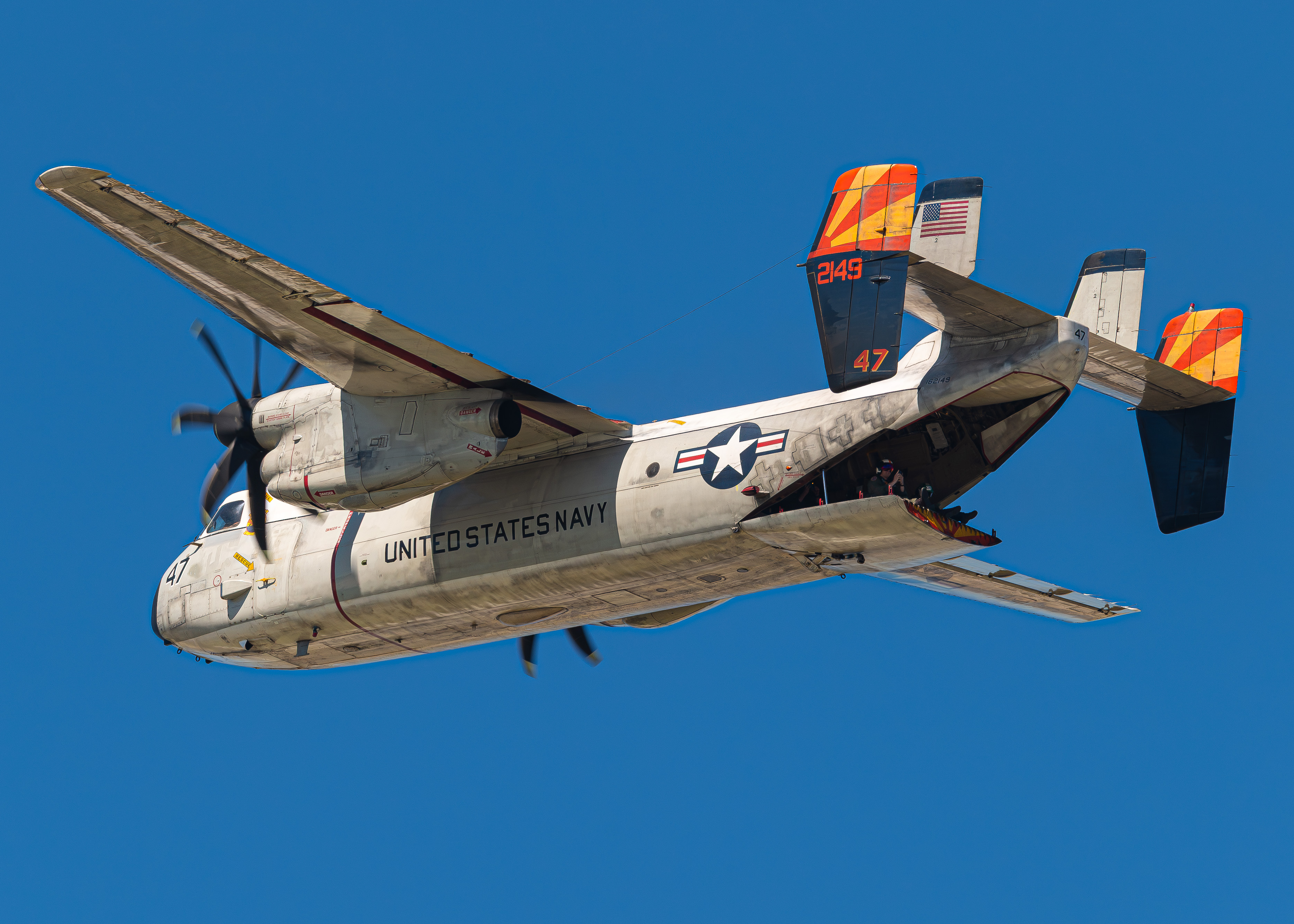 Full size: USN - United States Navy Grumman C-2 Greyhound 162149 at North Island NAS