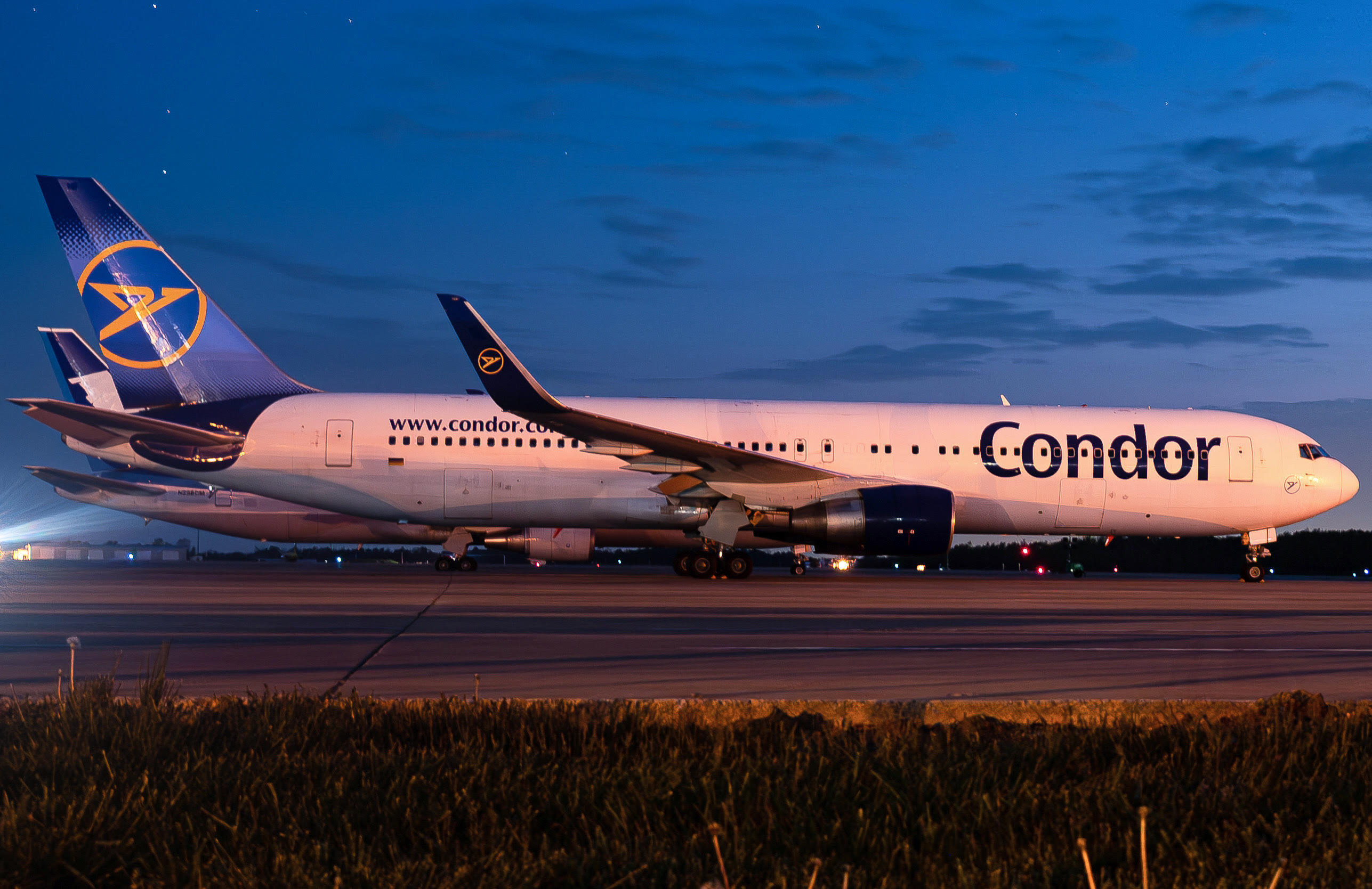 Full size: Condor Boeing 767-300ER D-ABUI at Wilmington Air Park
