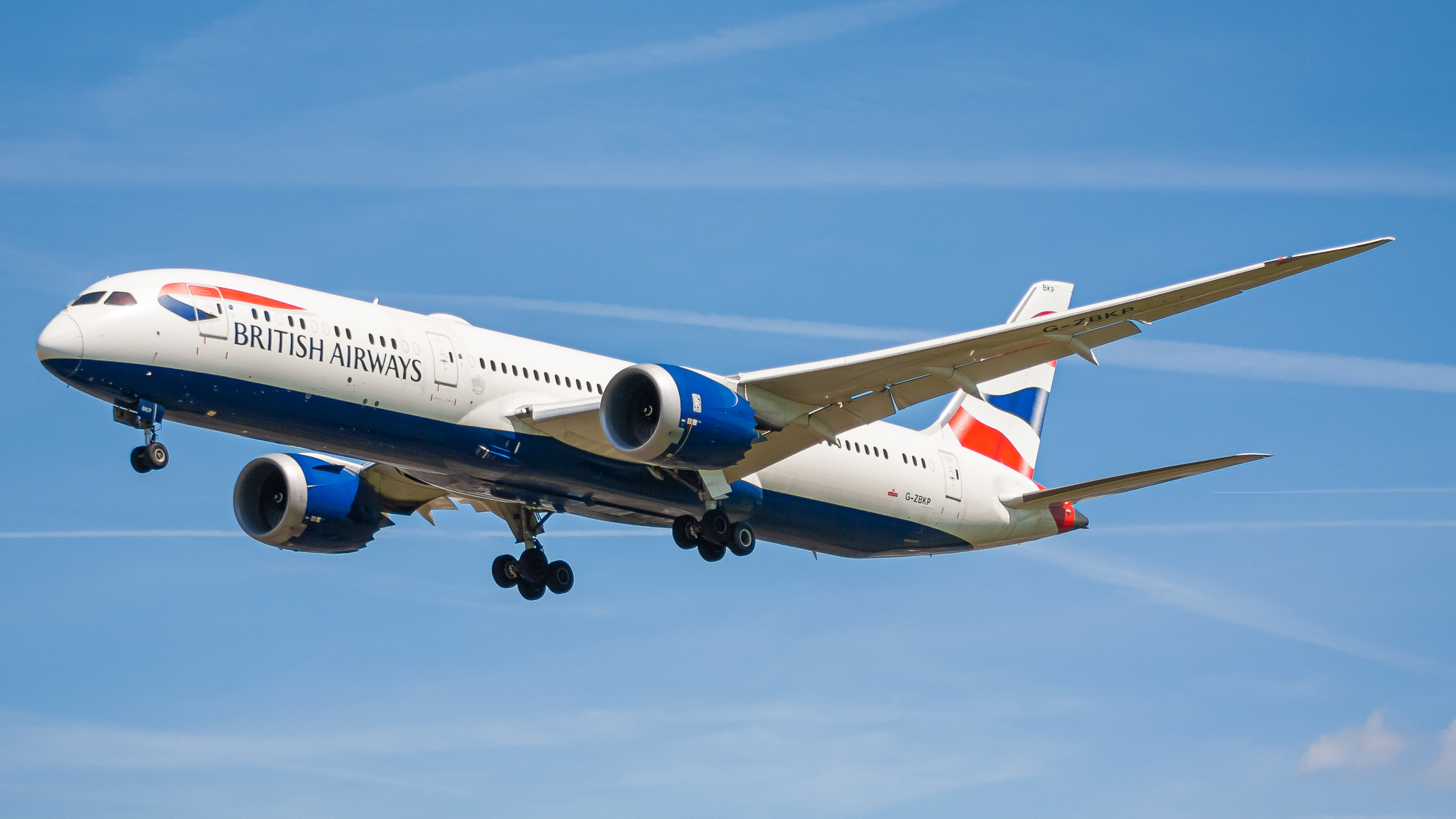 Full size: British Airways Boeing 787-9 G-ZBKP at London Heathrow International Airport
