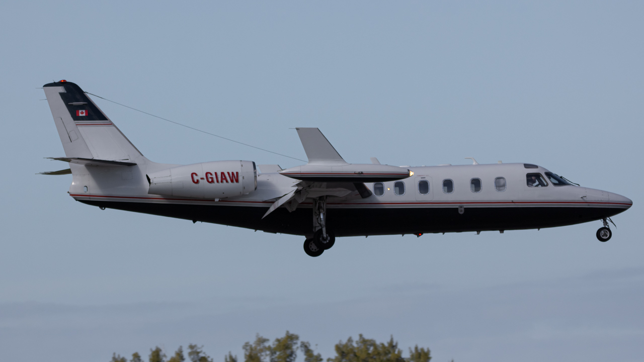 Full size: PRIVATE IAI Westwind 1124 C-GIAW at Naples Municipal Airport