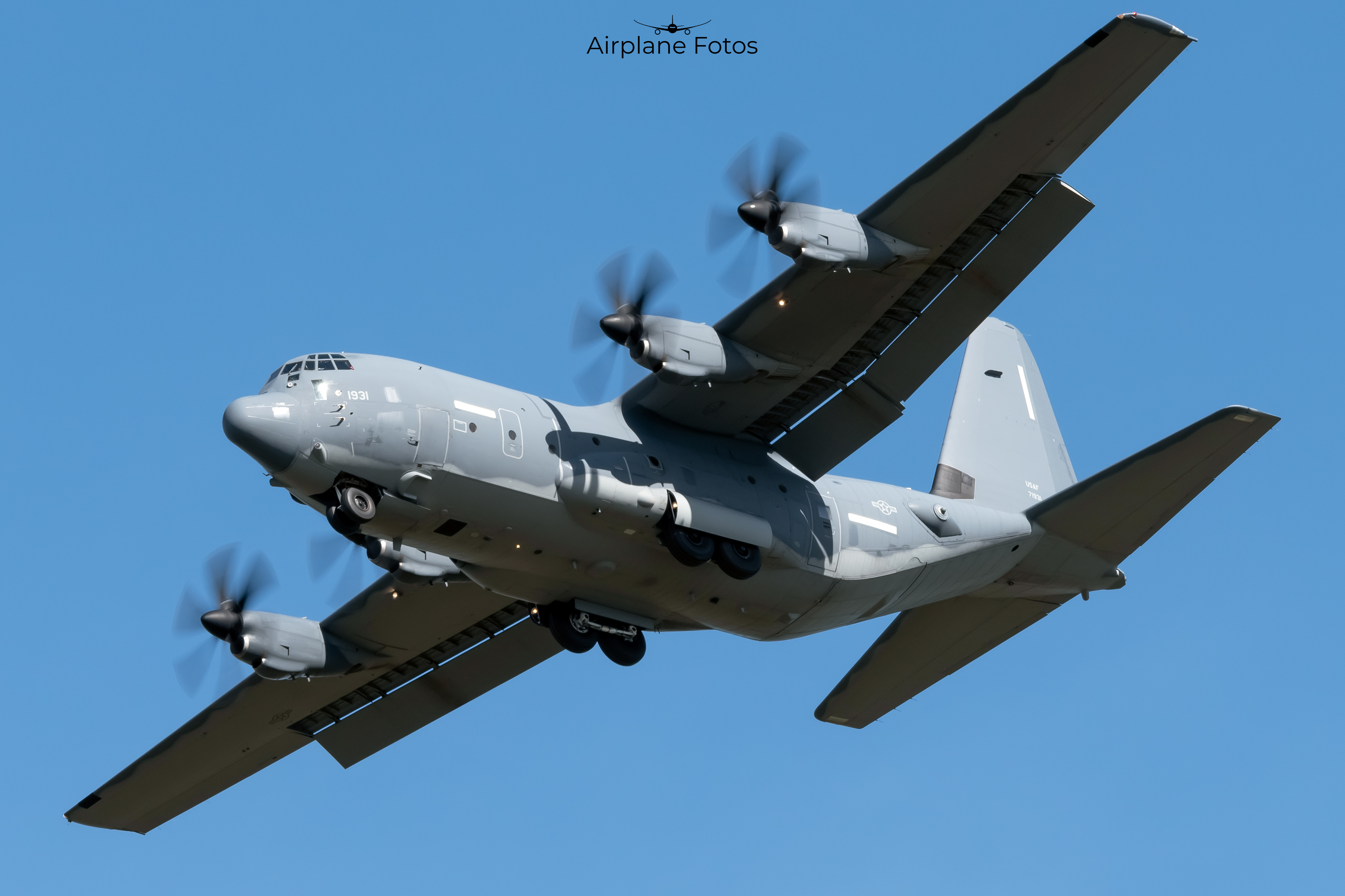 Full size: USAF - United States Air Force Lockheed EC130J Commando Solo II 97-1931 at Harrisburg International Airport