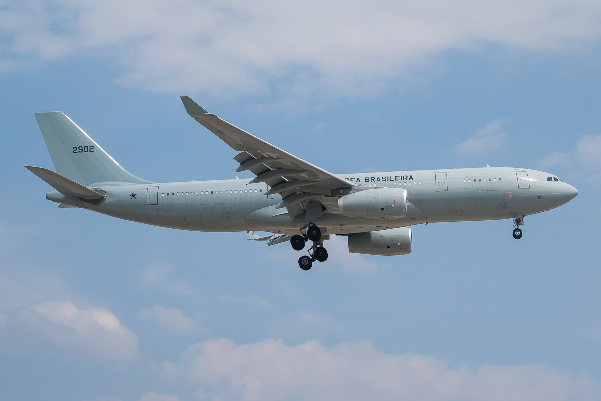 Full size: Brazilian Air Force Airbus A330-200 FAB2902 at Mexico City Felipe Angeles International Airport