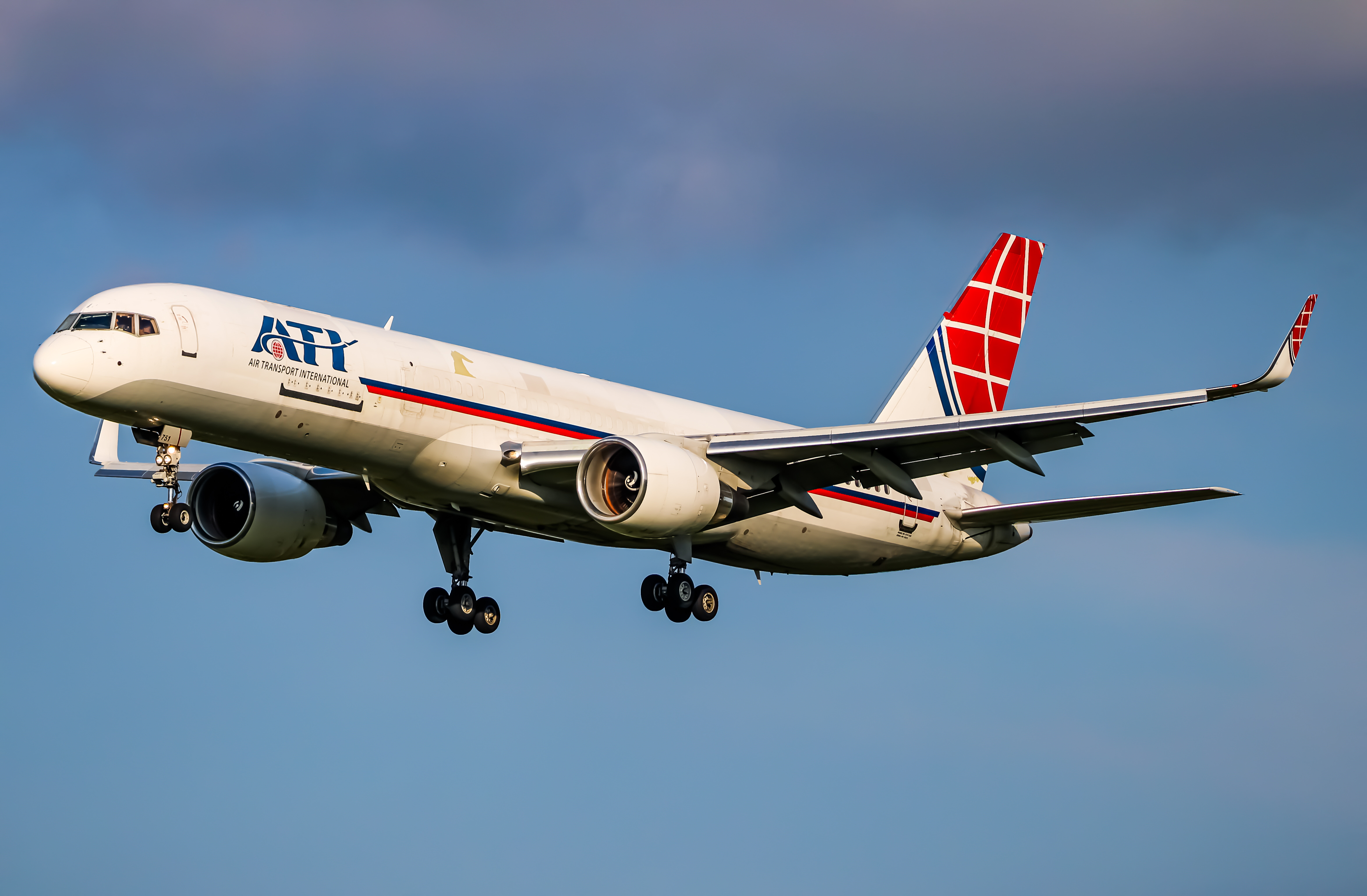 Full size: Air Transport International Boeing 757-200F N751CX at Baltimore/Washington International Thurgood Marshall Airport
