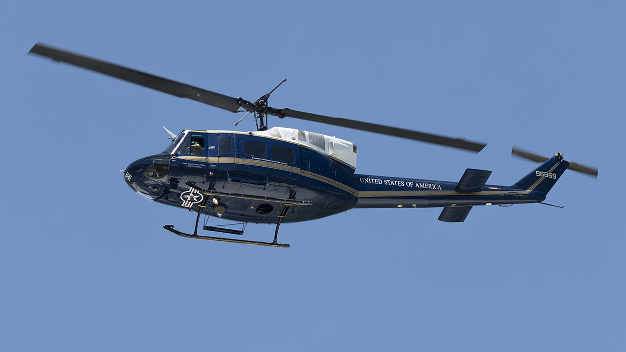 Full size: USAF - United States Air Force Bell UH-1 Huey/Iroquois 69-6669 at Joint Base Andrews