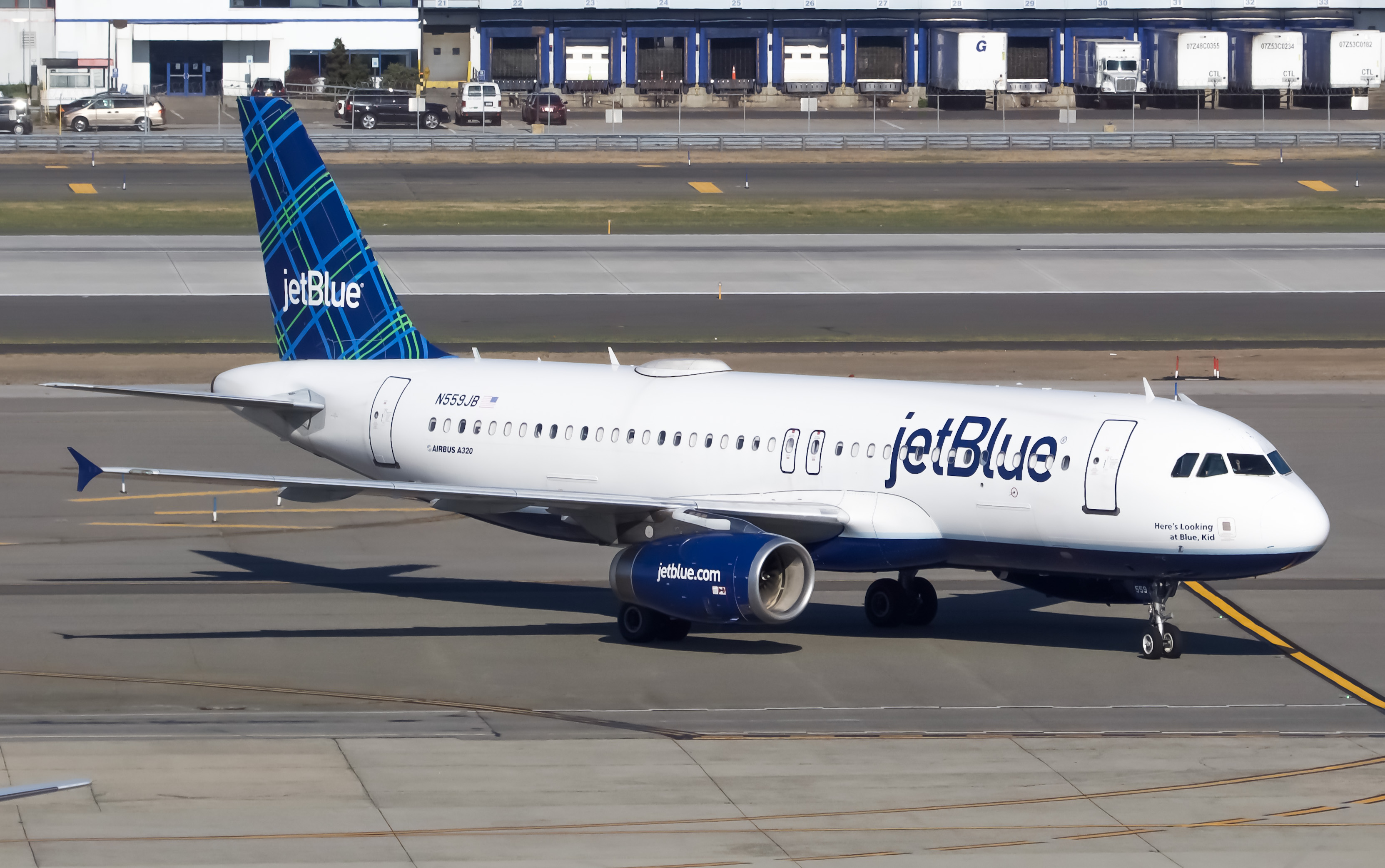 Full size: JetBlue Airways Airbus A320 N559JB at John F. Kennedy International Airport