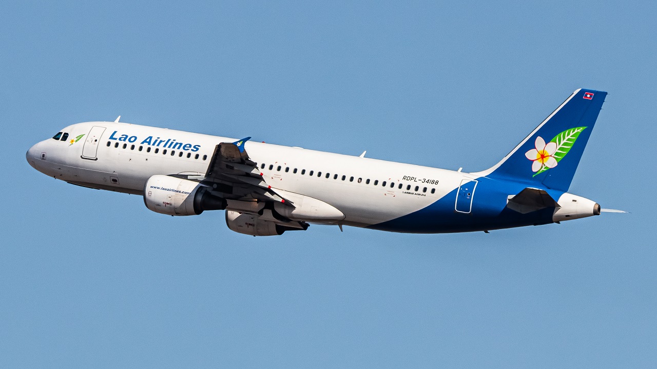 Full size: Lao Airlines Airbus A320 RDPL-34188 at Seoul-Incheon International Airport