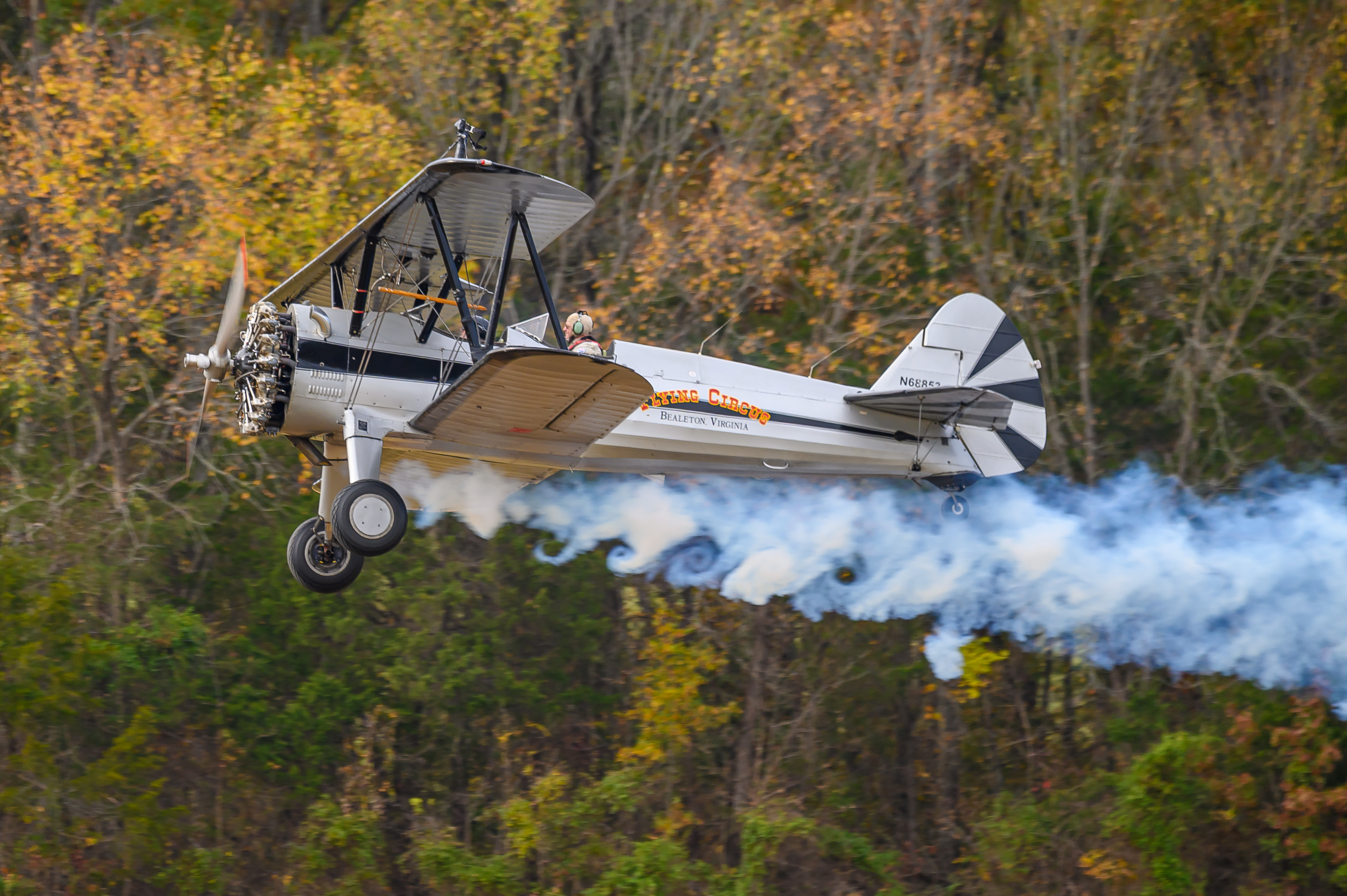 Full size: PRIVATE Boeing PT-17 Stearman N68853 at 