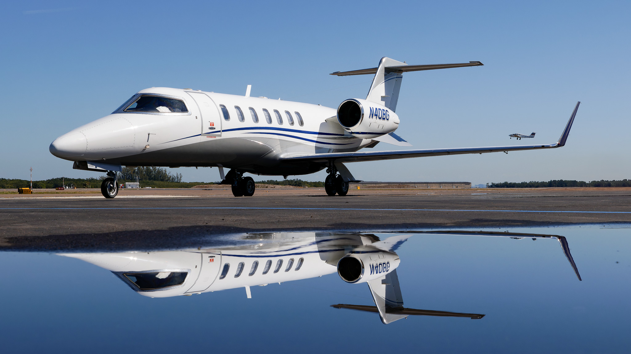 Full size: Elite Air Learjet 45 N40BG at St. Petersburg Clearwater International Airport