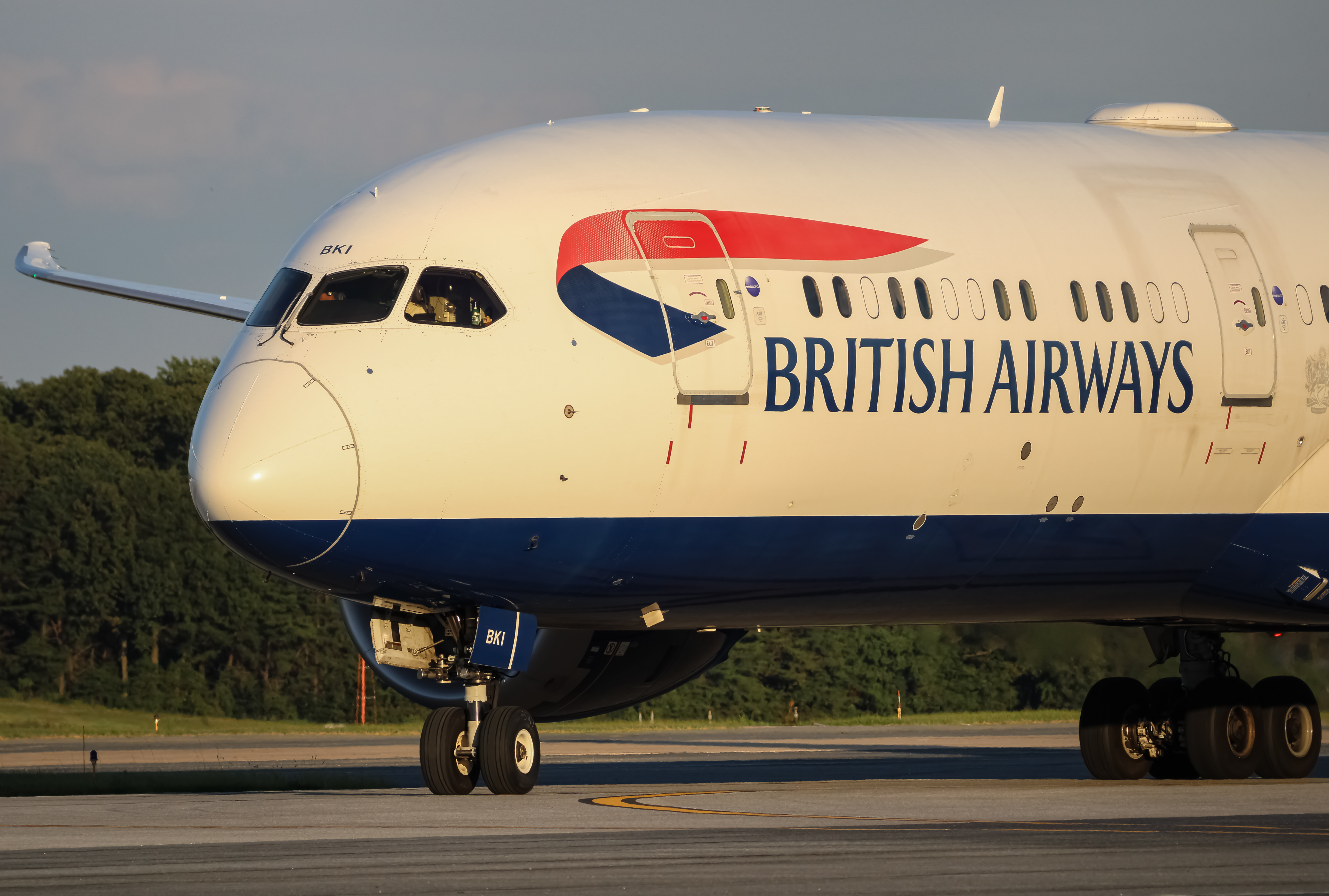 Full size: British Airways Boeing 787-9 G-ZBKI at Baltimore/Washington International Thurgood Marshall Airport