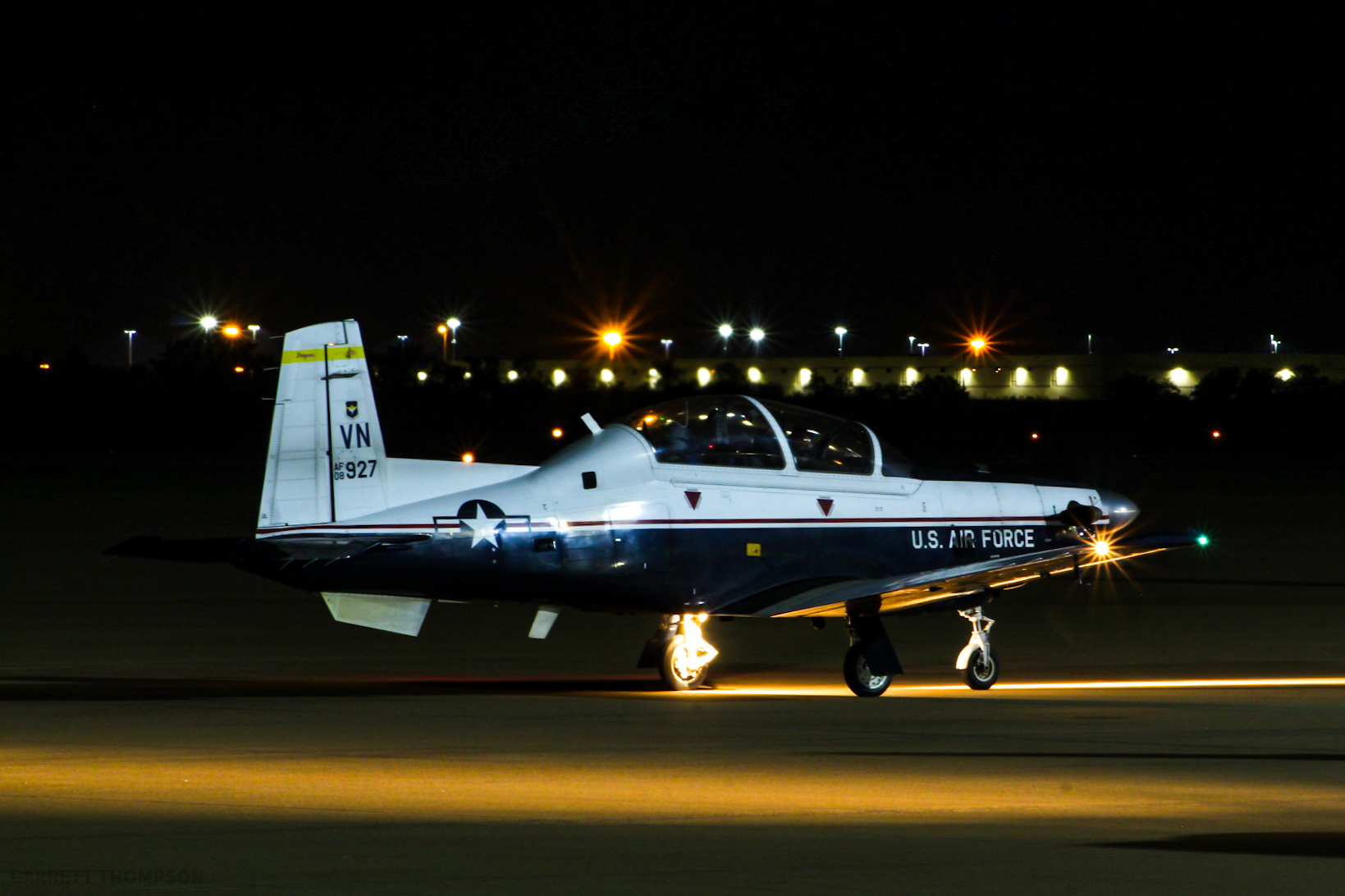 Full size: USAF - United States Air Force Beechcraft T-6 Texan II 08-0927 at Fort Worth Alliance Airport