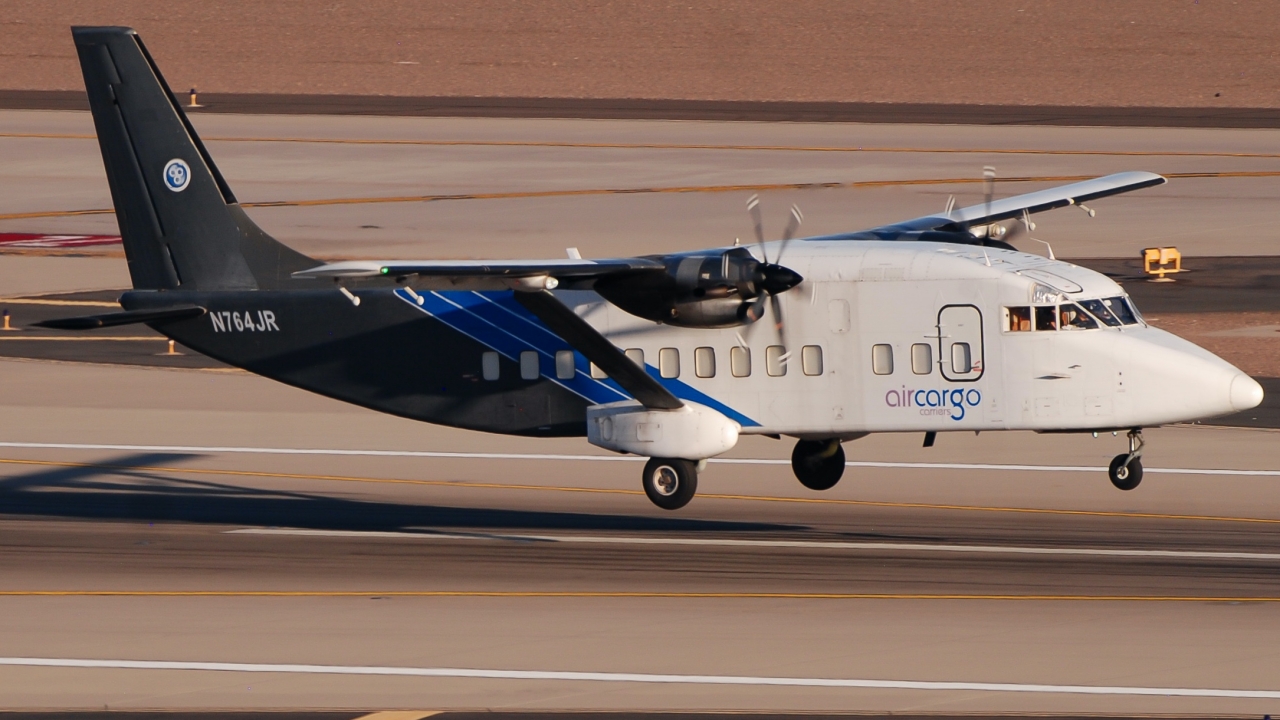 Full size: Air Cargo Carriers Short 360 N764JR at Phoenix Sky Harbor International Airport