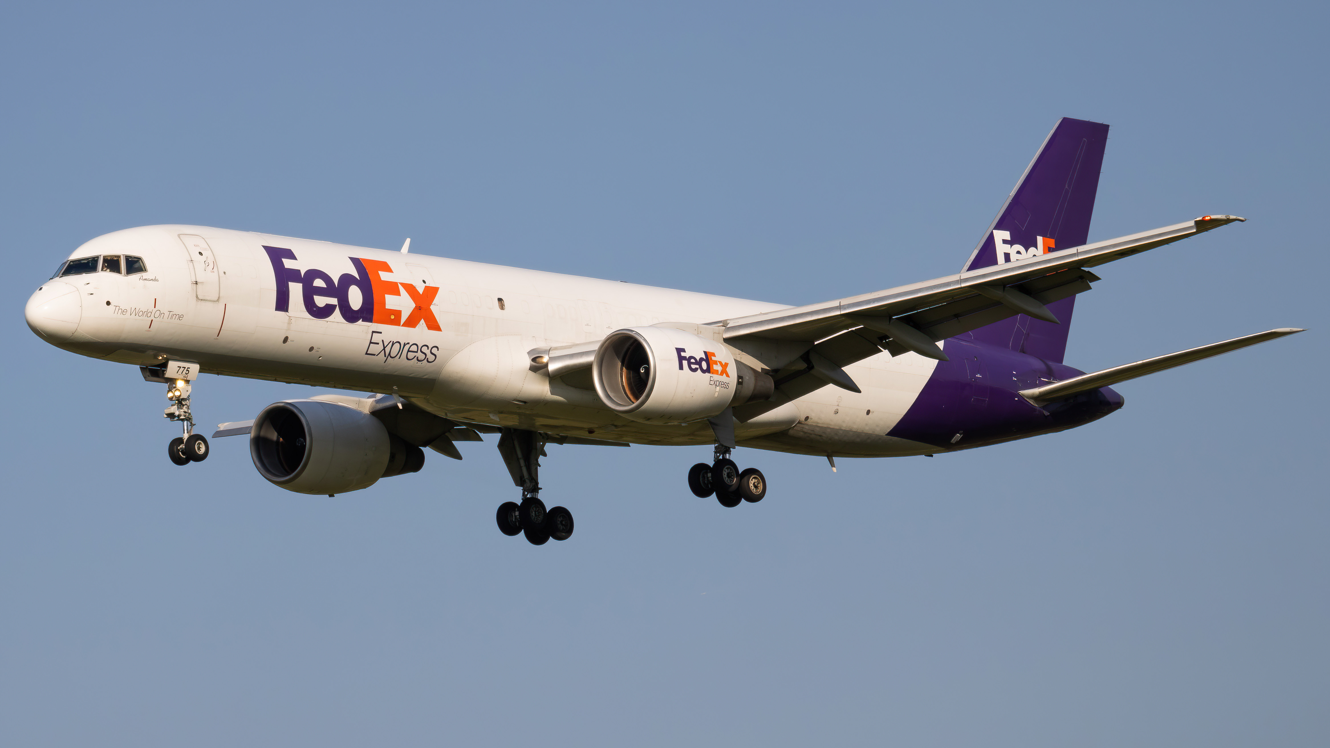 Full size: FedEx Boeing 757-200F N775FD at Baltimore/Washington International Thurgood Marshall Airport
