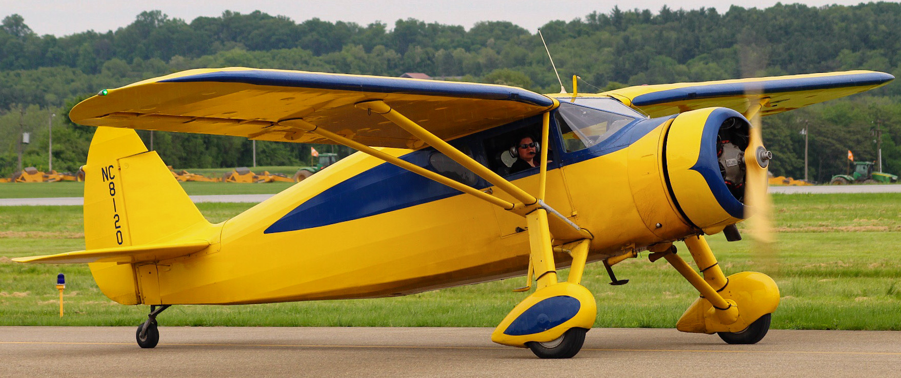 Full size: PRIVATE Fairchild 24 NC81201 at Frederick Municipal Airport