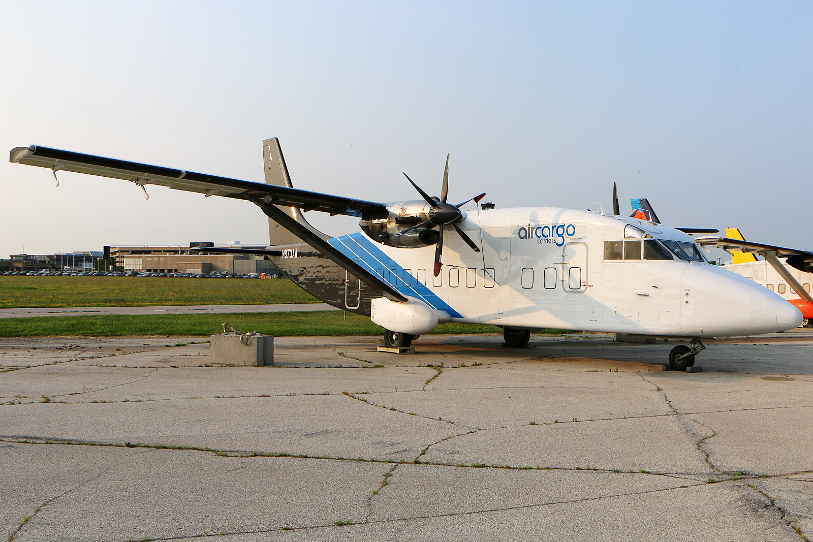 N973AA | Air Cargo Carriers Shorts 360 at MKE | AeroXplorer