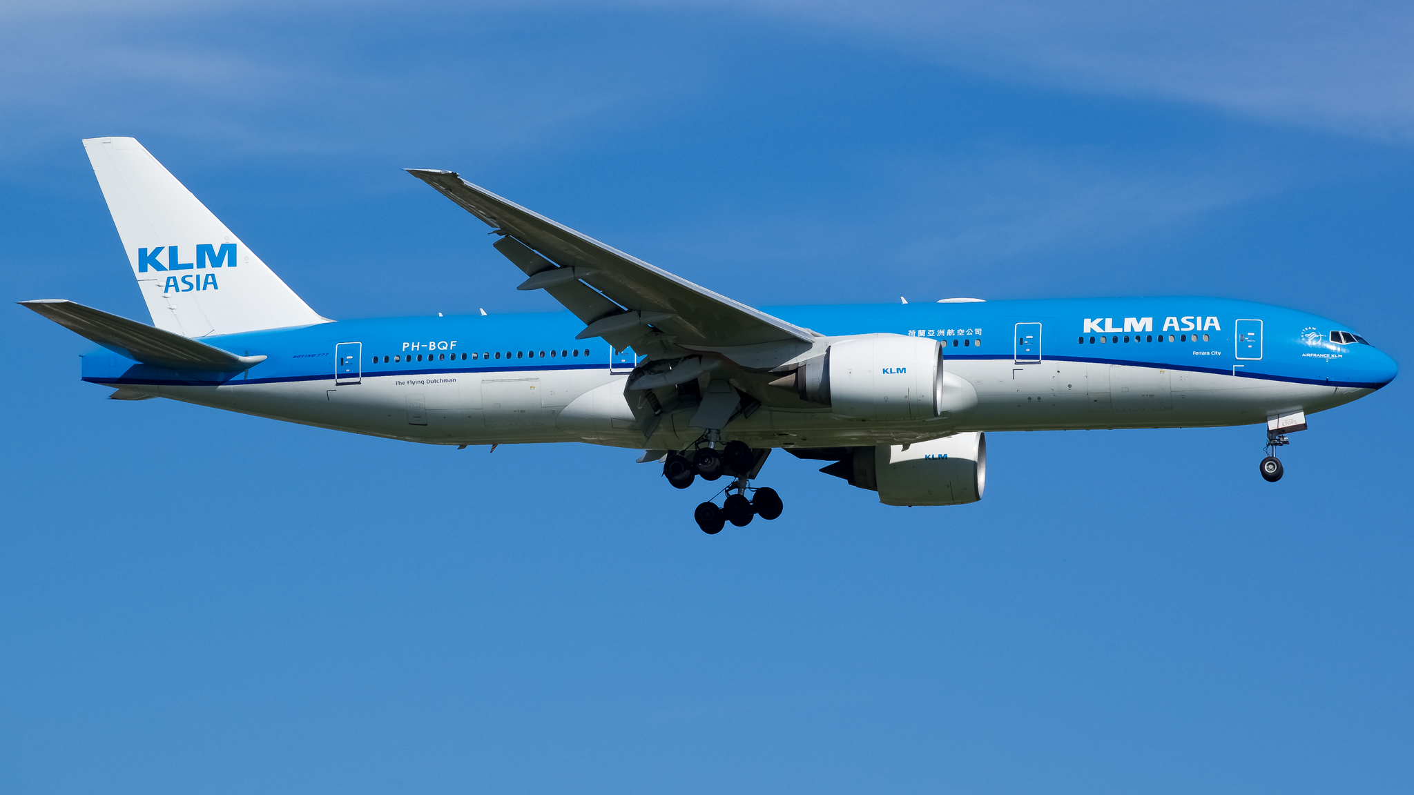Full size: KLM Boeing 777-200ER PH-BQF at John F. Kennedy International Airport