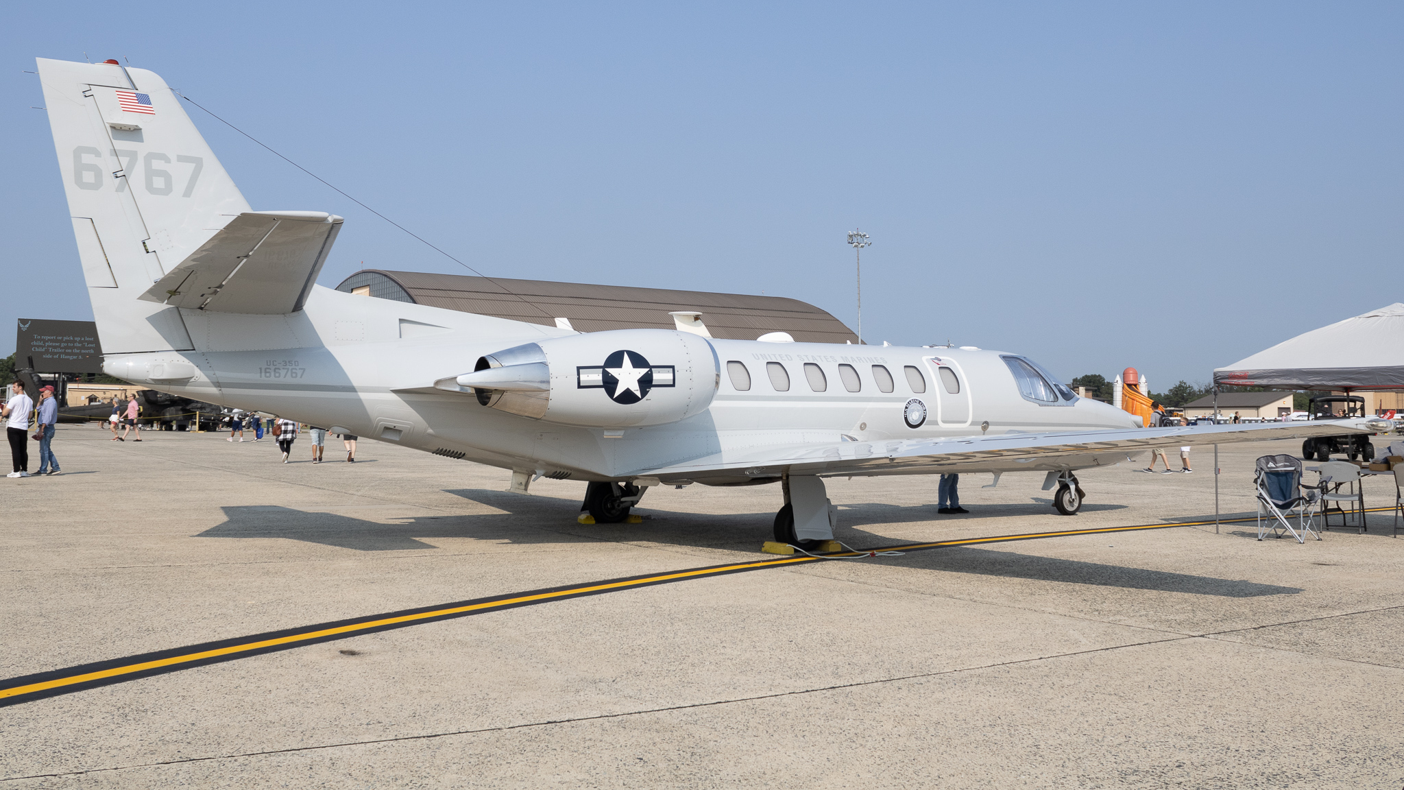 Full size: USMC - United States Marine Corp Cessna UC-35D Citation Encore 166767 at Joint Base Andrews