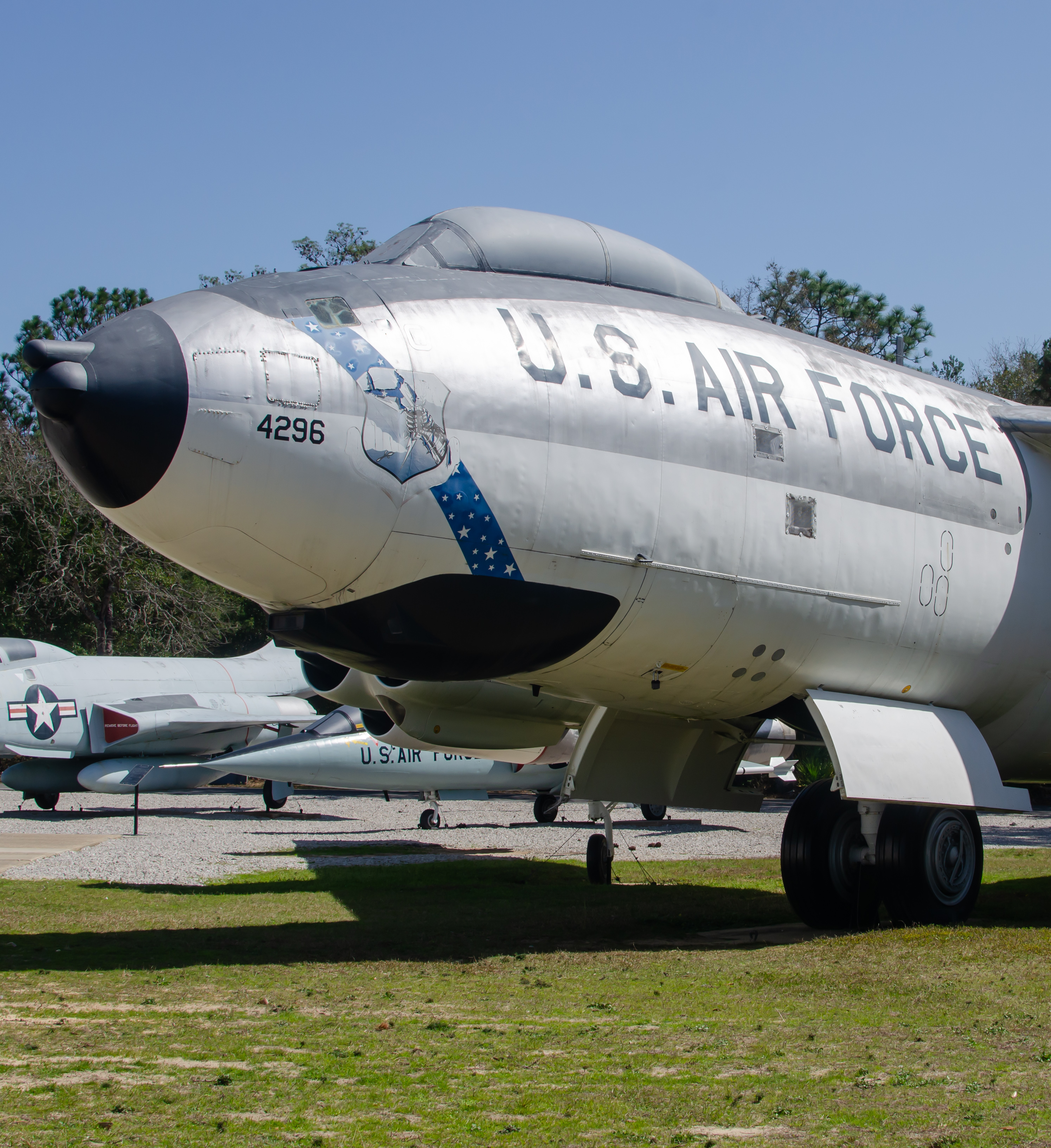 Full size: USAF - United States Air Force Boeing RB-47H Stratojet 53-4296 at Eglin Air Force Base/Destin-Fort Walton Beach Airport