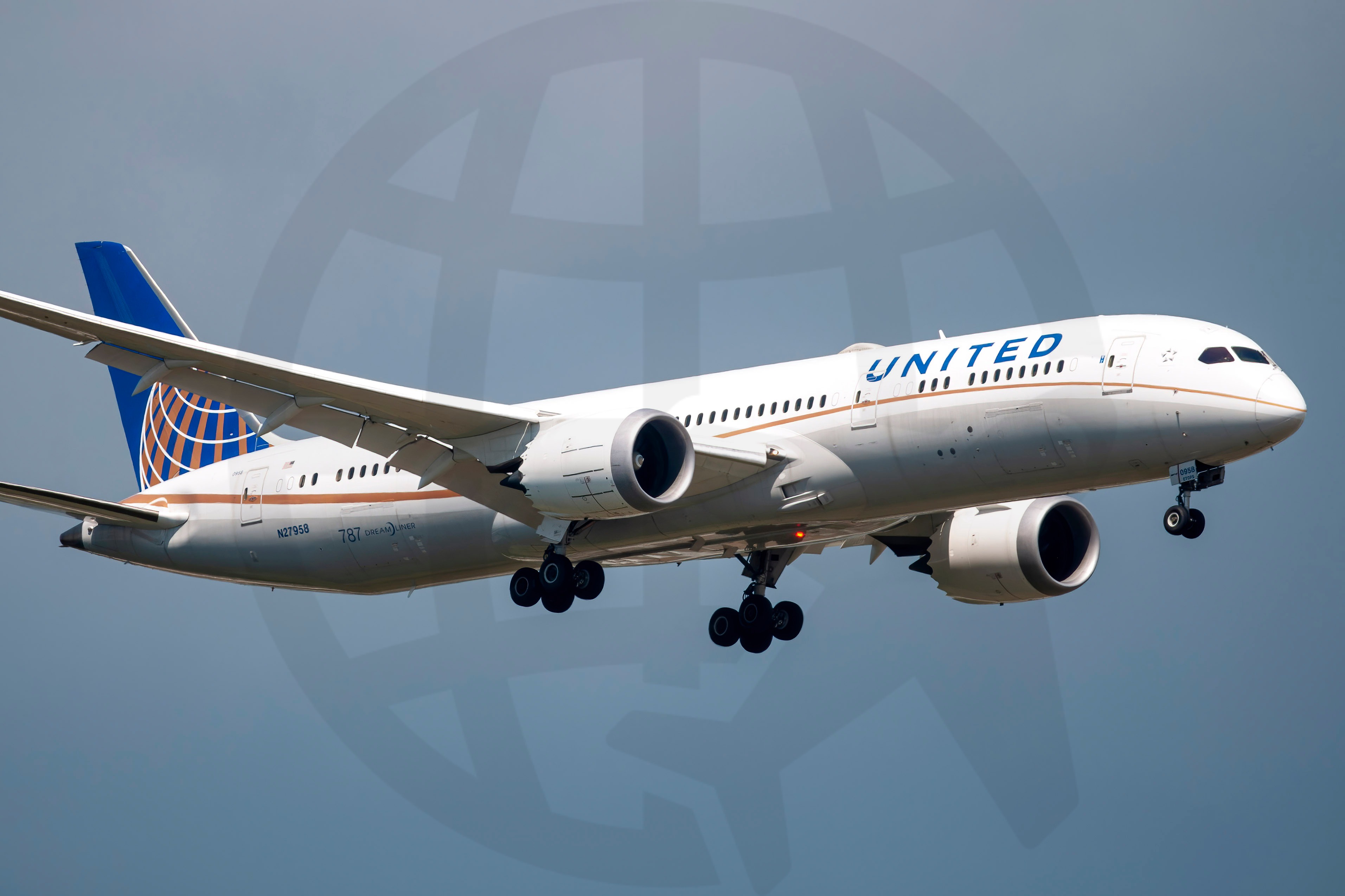 Full size: United Airlines B787-9 N27958 at Washington Dulles International Airport