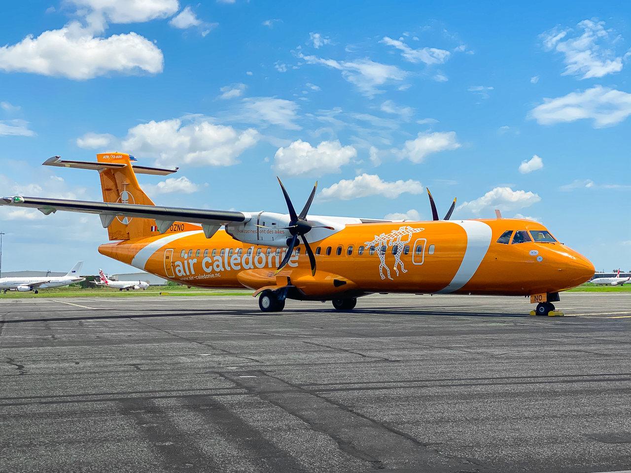 Full size: Air Caledonie ATR 72-600 F-OZNO at Brisbane Airport