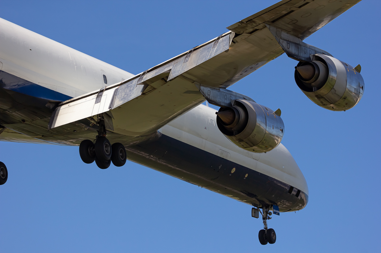 Full size: Skybus Jet Cargo  Douglas DC-8 OB-2059-P at Miami International Airport