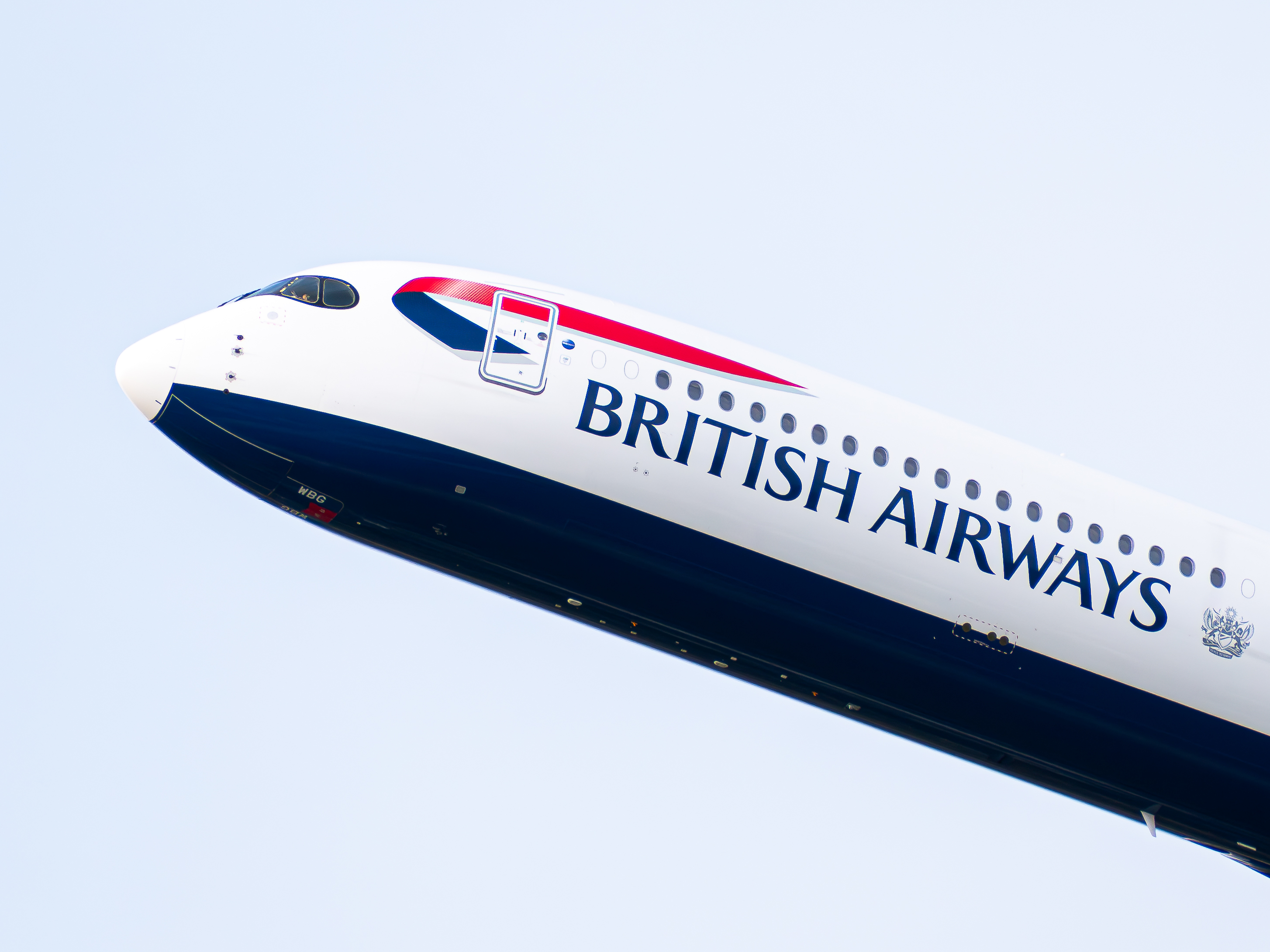 Full size: British Airways Airbus A350-1000 G-XWBG at London Heathrow International Airport