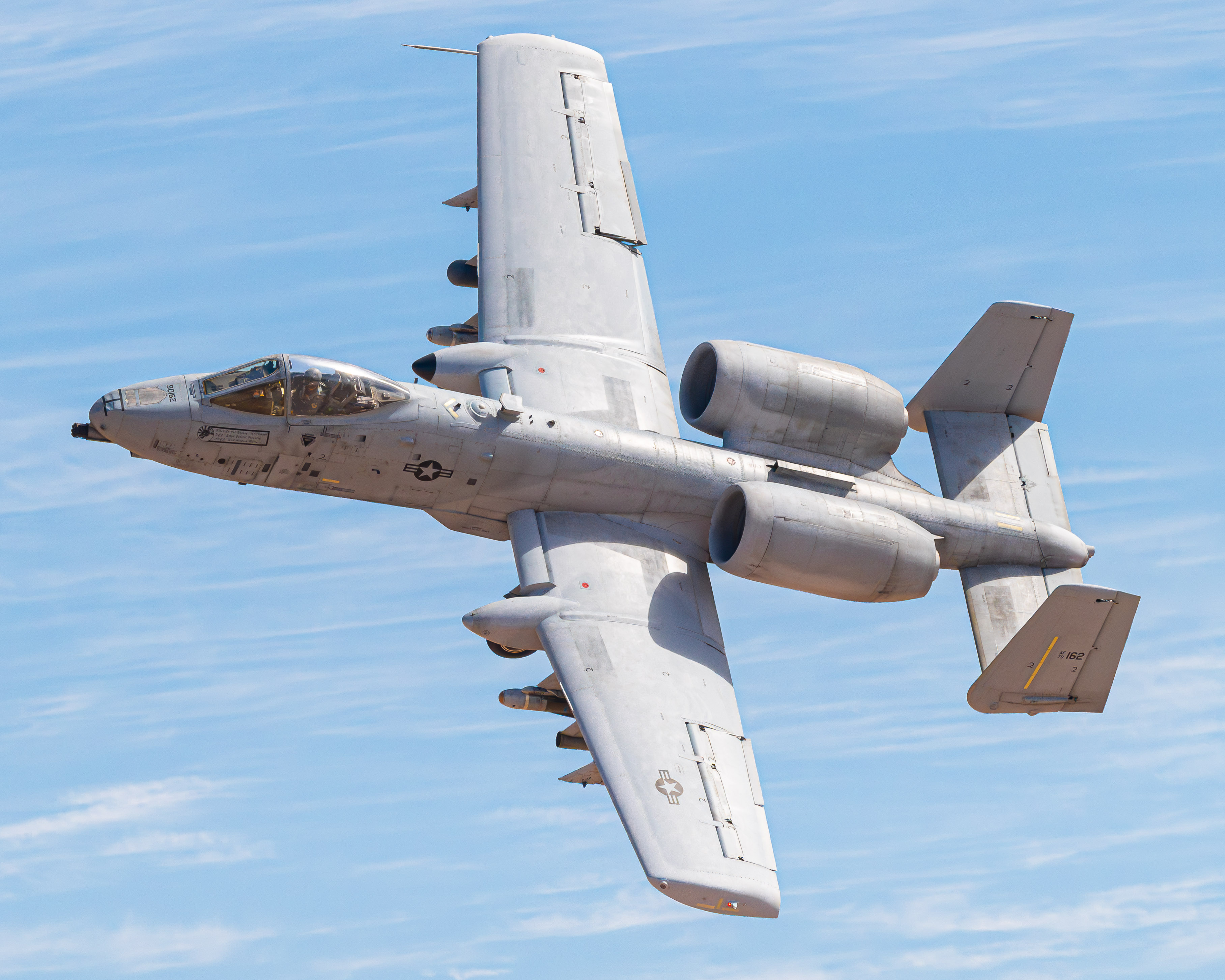 Full size: USAF - United States Air Force Fairchild A-10 Thunderbolt 78-0162 at Not Applicable
