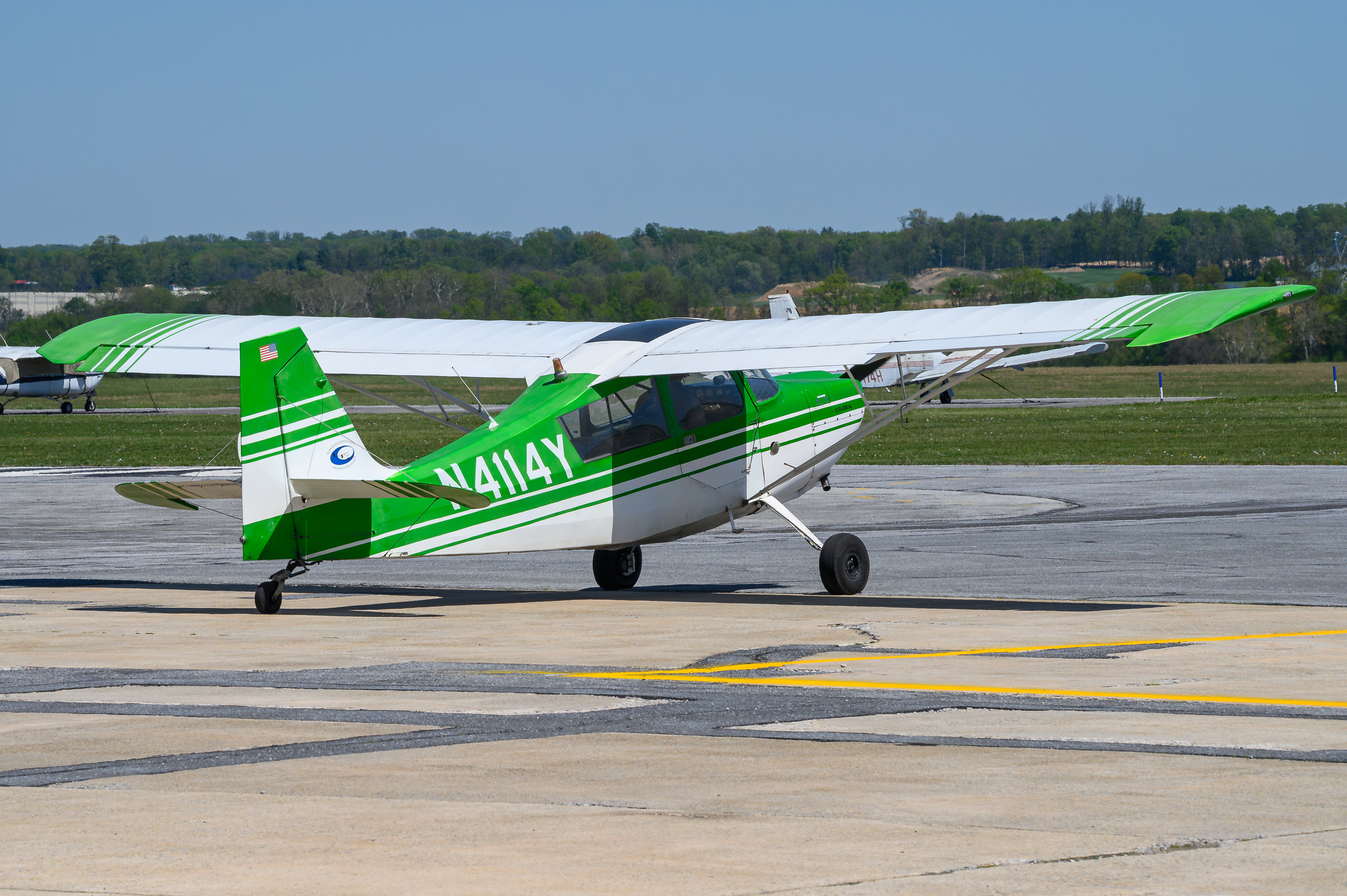 Full size: PRIVATE Bellanca 7GCBC N4114Y at Frederick Municipal Airport