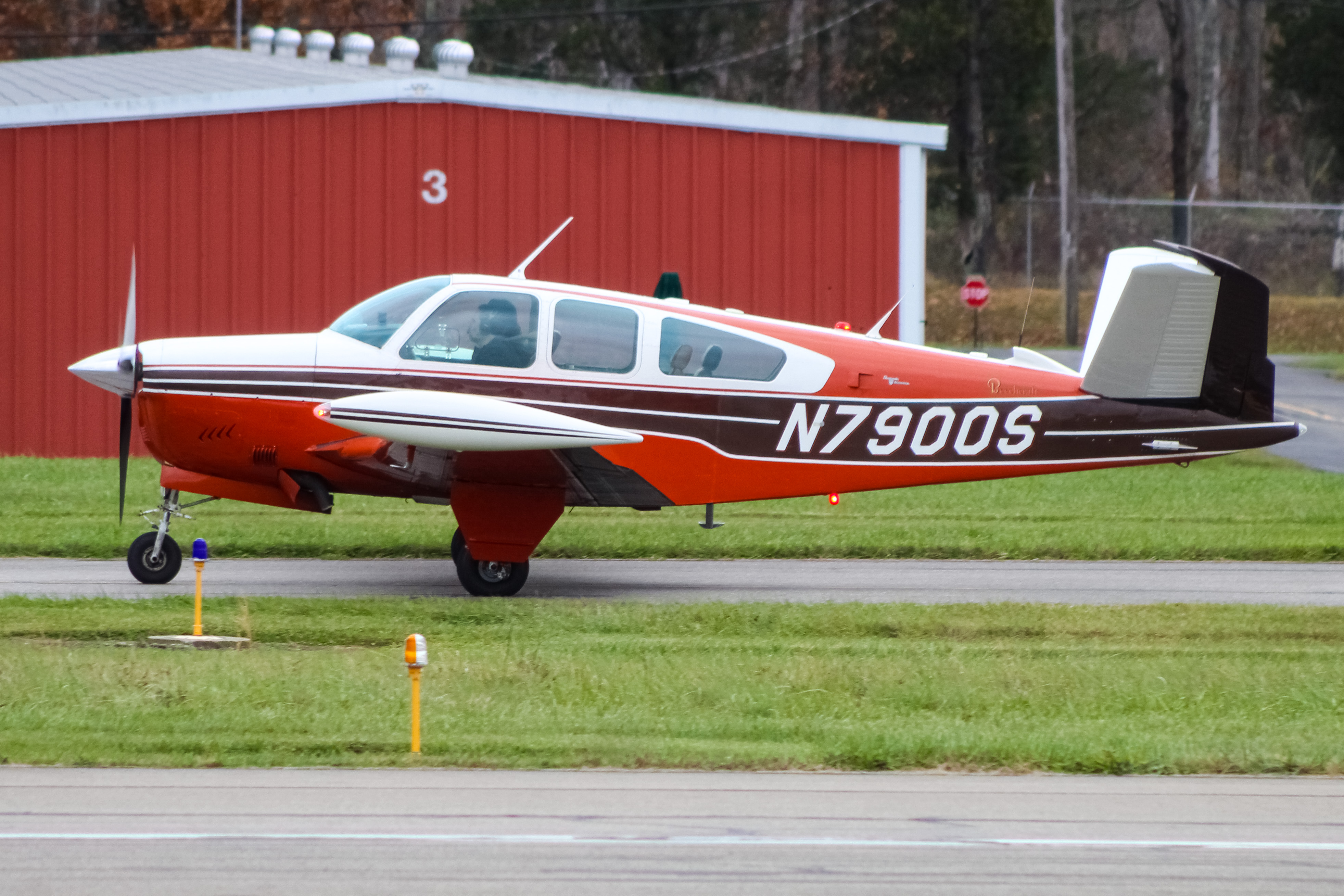 Full size: PRIVATE  Beechcraft S35 Bonanza N7900S at Not Applicable