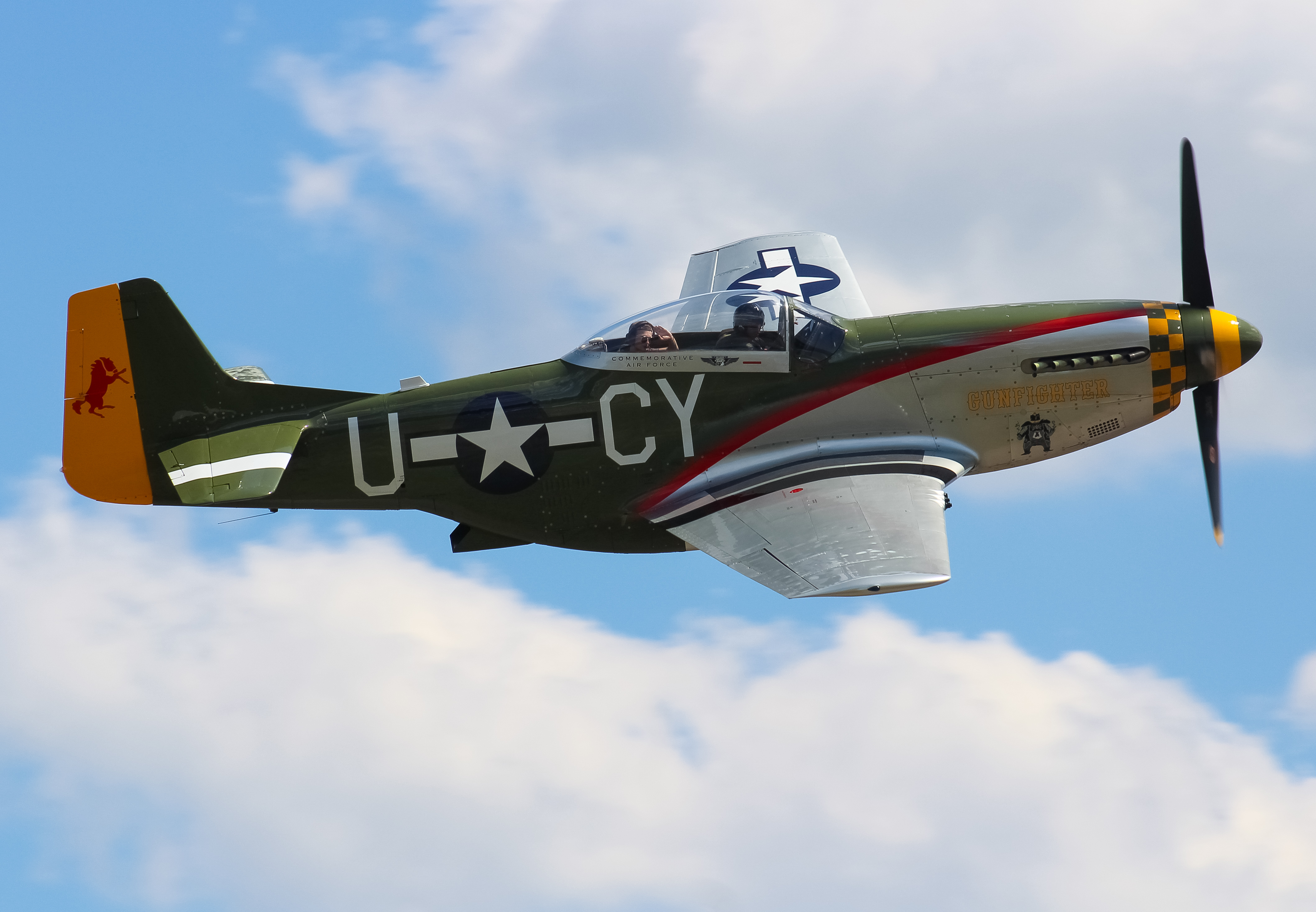 Full size: PRIVATE North American P-51 Mustang N5428V at Cincinnati Municipal Airport/Lunken Field