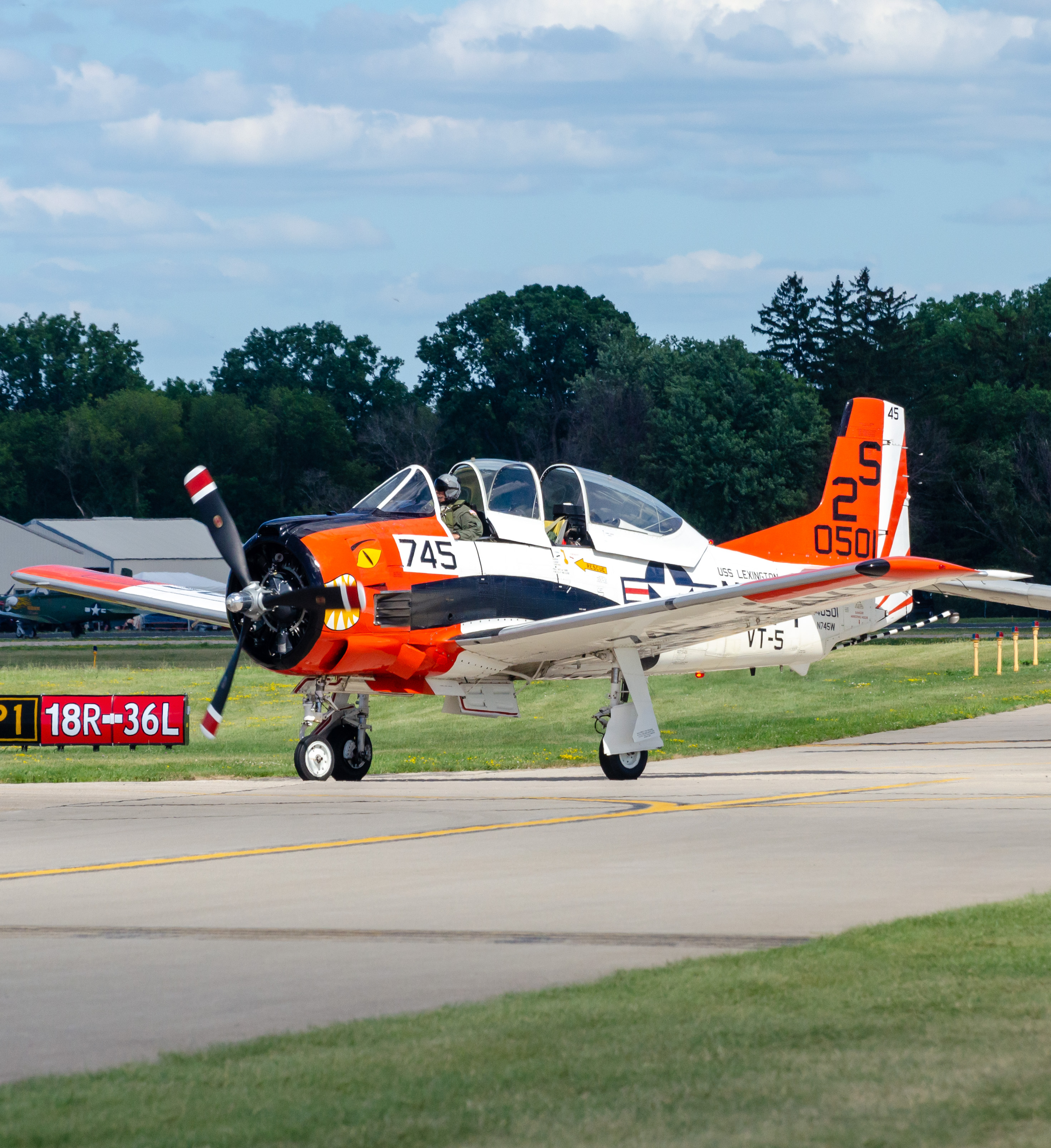 Full size: PRIVATE North American T-28 N745W at Wittman Regional Airport