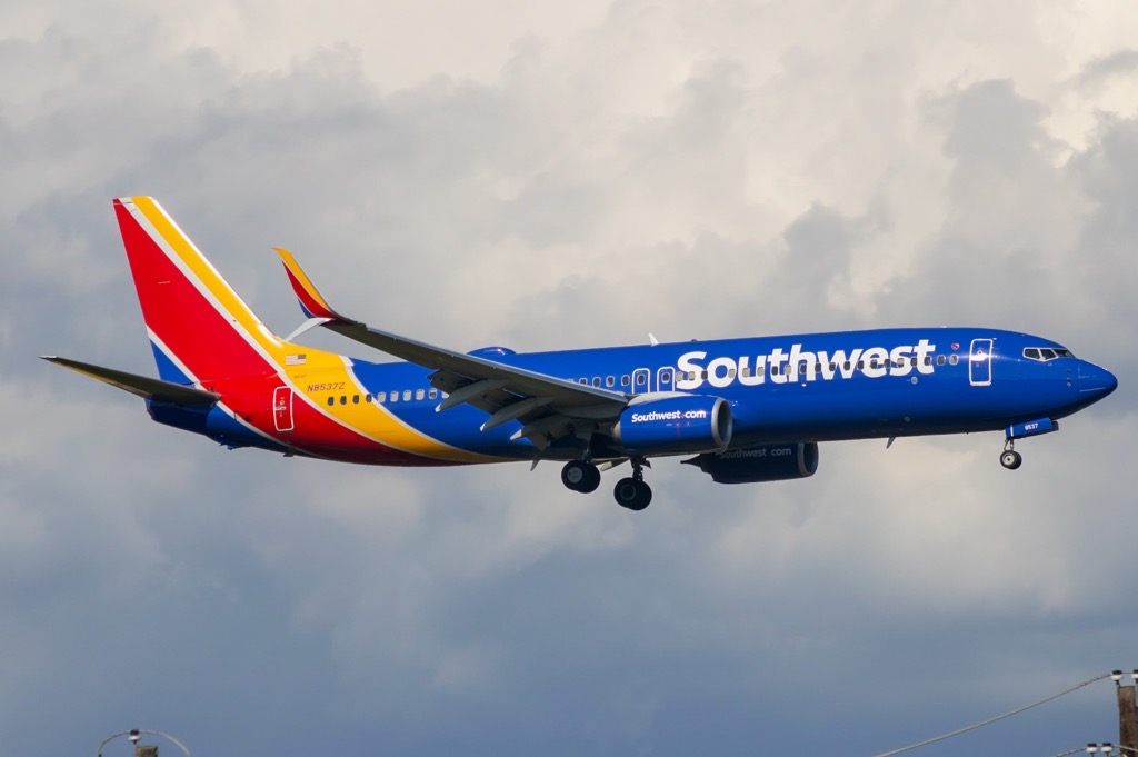 Full size: Southwest Airlines  Boeing 737-800 N8537Z at Austin-Bergstrom International Airport