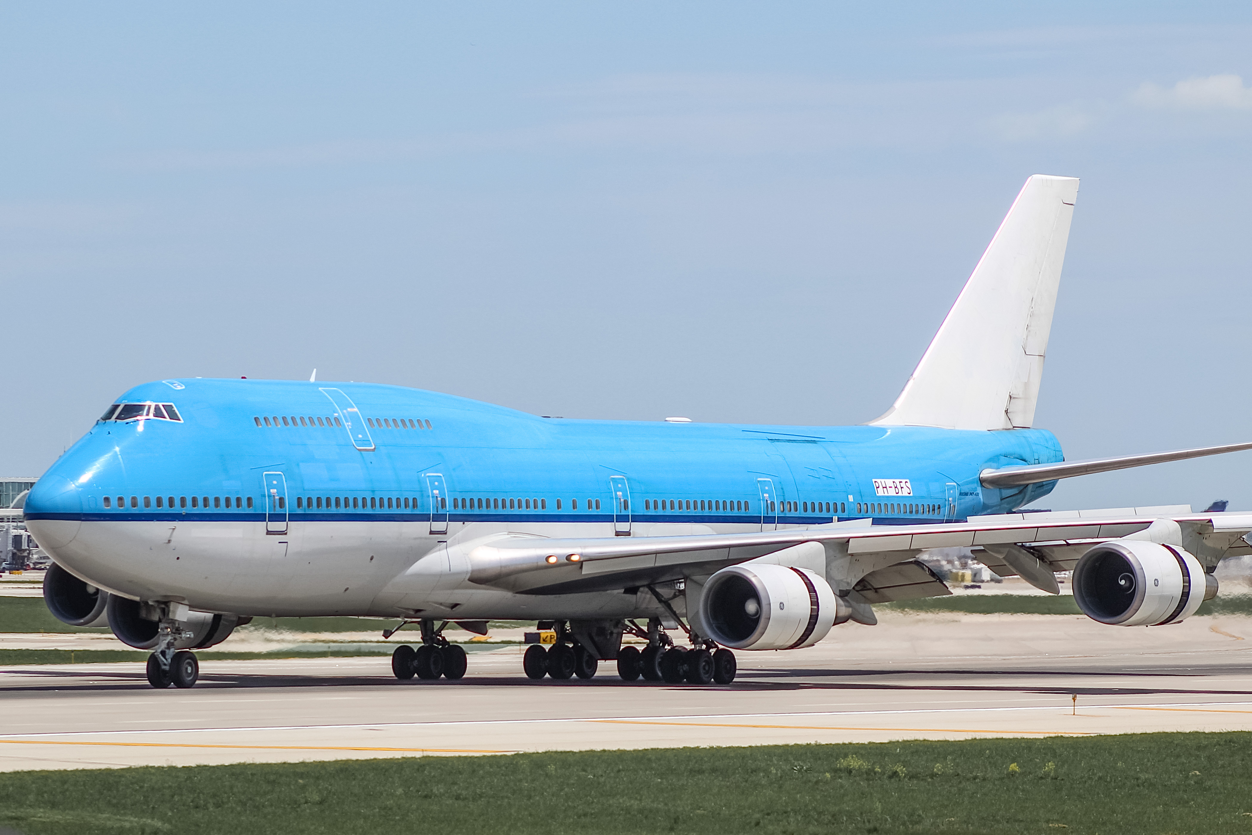 Full size: KLM Boeing 747-400 PH-BFS at Chicago O'Hare International Airport
