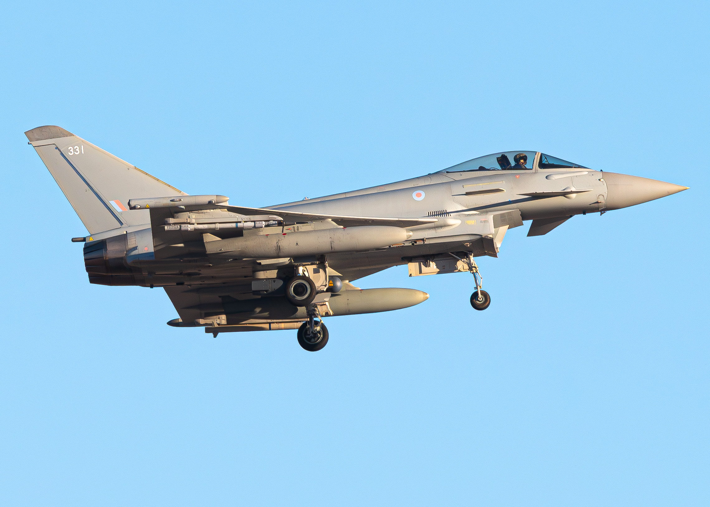Full size: United Kingdom Eurofighter Typhoon FGR.4 ZK331 at Nellis Air Force Base