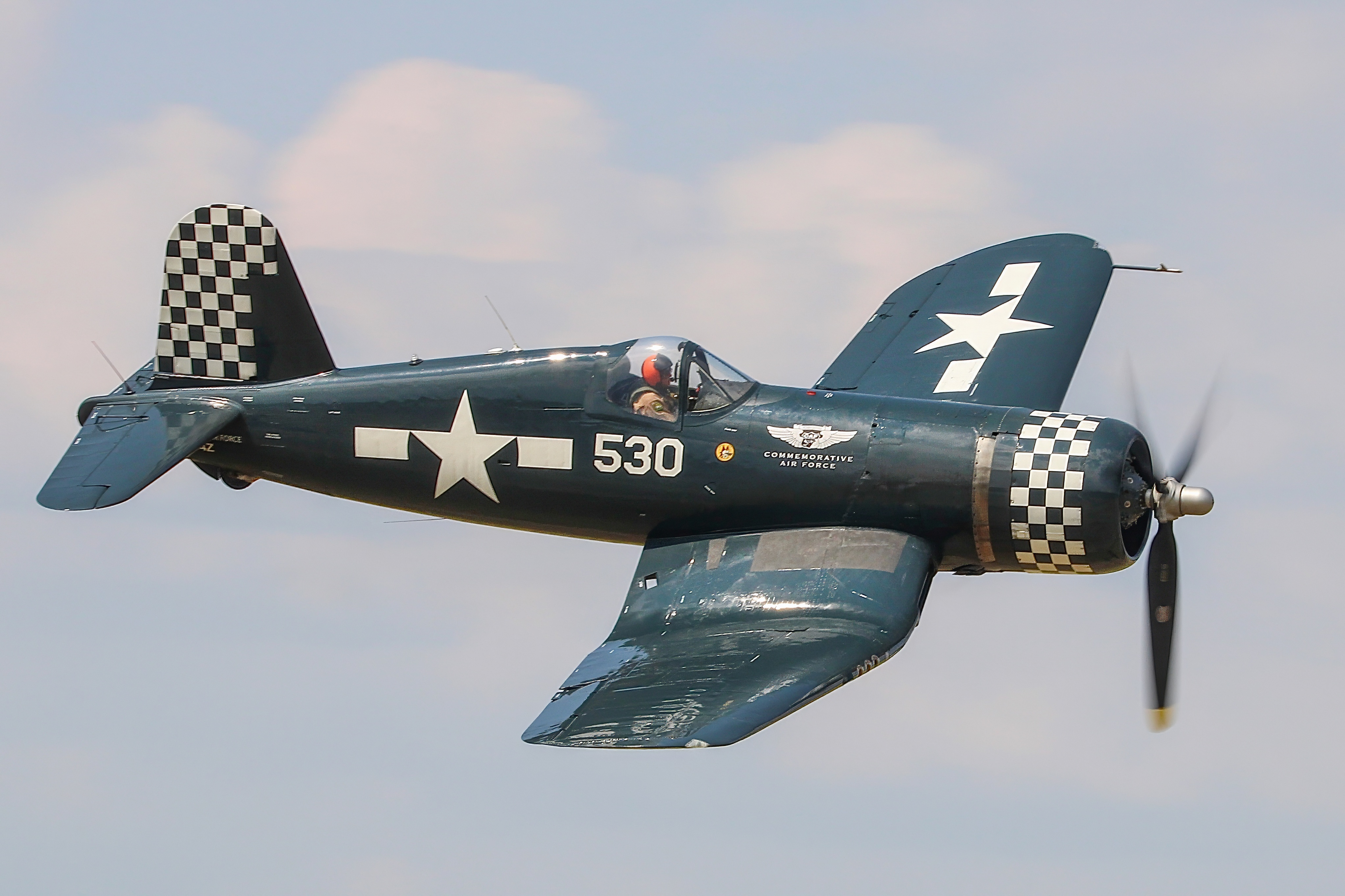 Full size: Commemorative Air Force Museum Goodyear FG-1D Corsair N9964Z at Reading Regional Airport/Carl A Spaatz Field