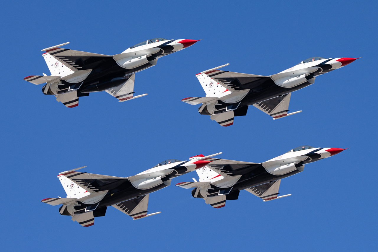 Full size: USAF - United States Air Force General Dynamics F-16 Fighting Falcon 92-3880 at Mac Dill AFB