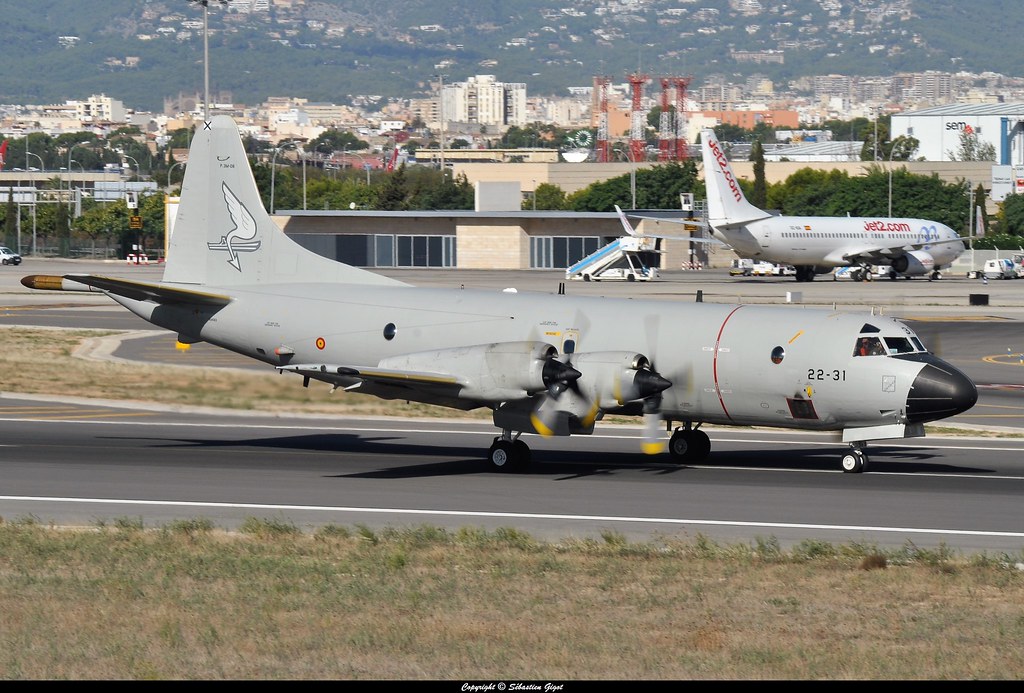 Full size: Spanish Air Force Lockheed P-3 Orion 22-31 at Palembang International Airport