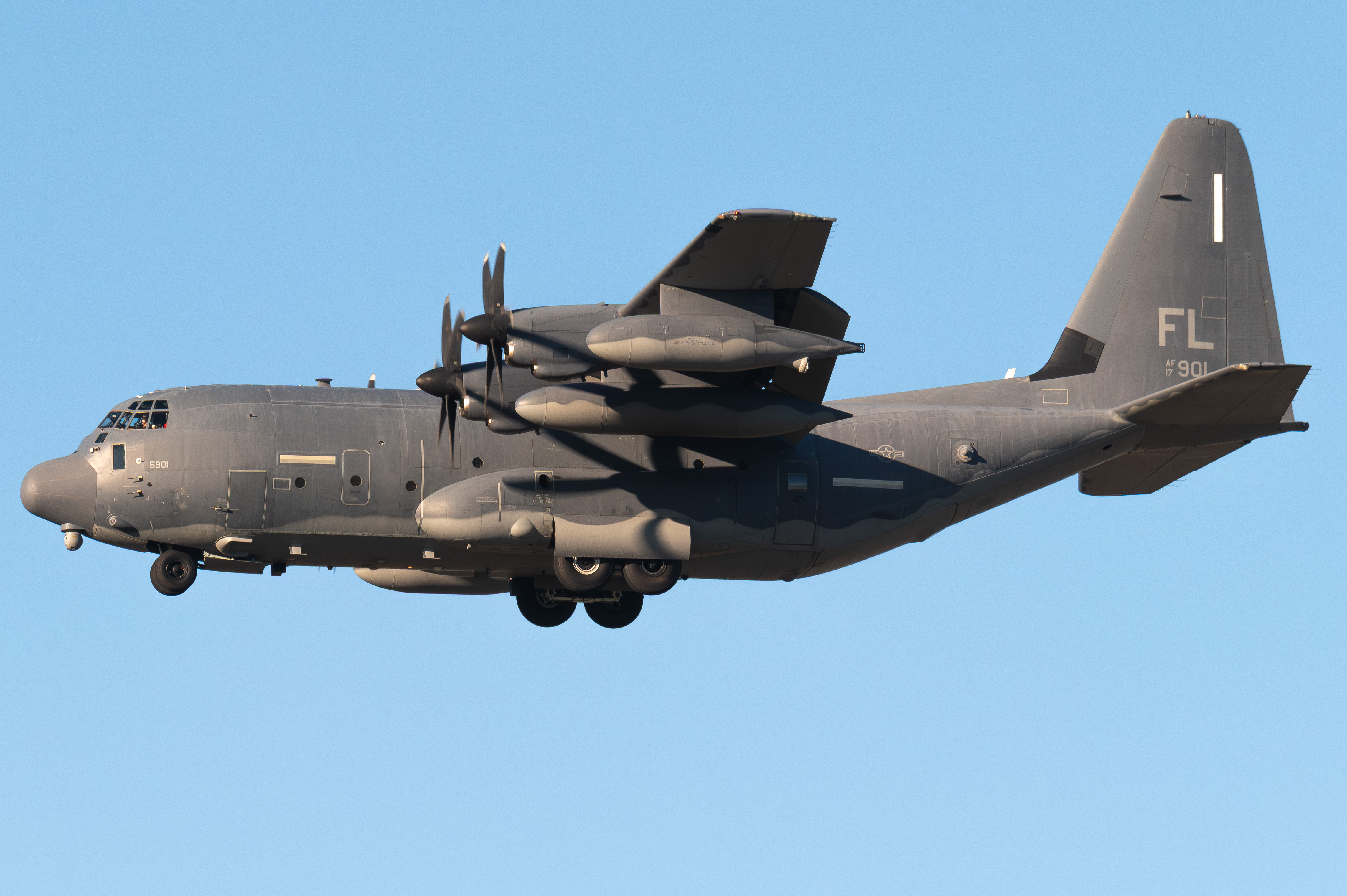 Full size: USAF - United States Air Force Lockheed C-130 Hercules 17-5902 at Miramar MCAS (Joe Foss Field) Airport